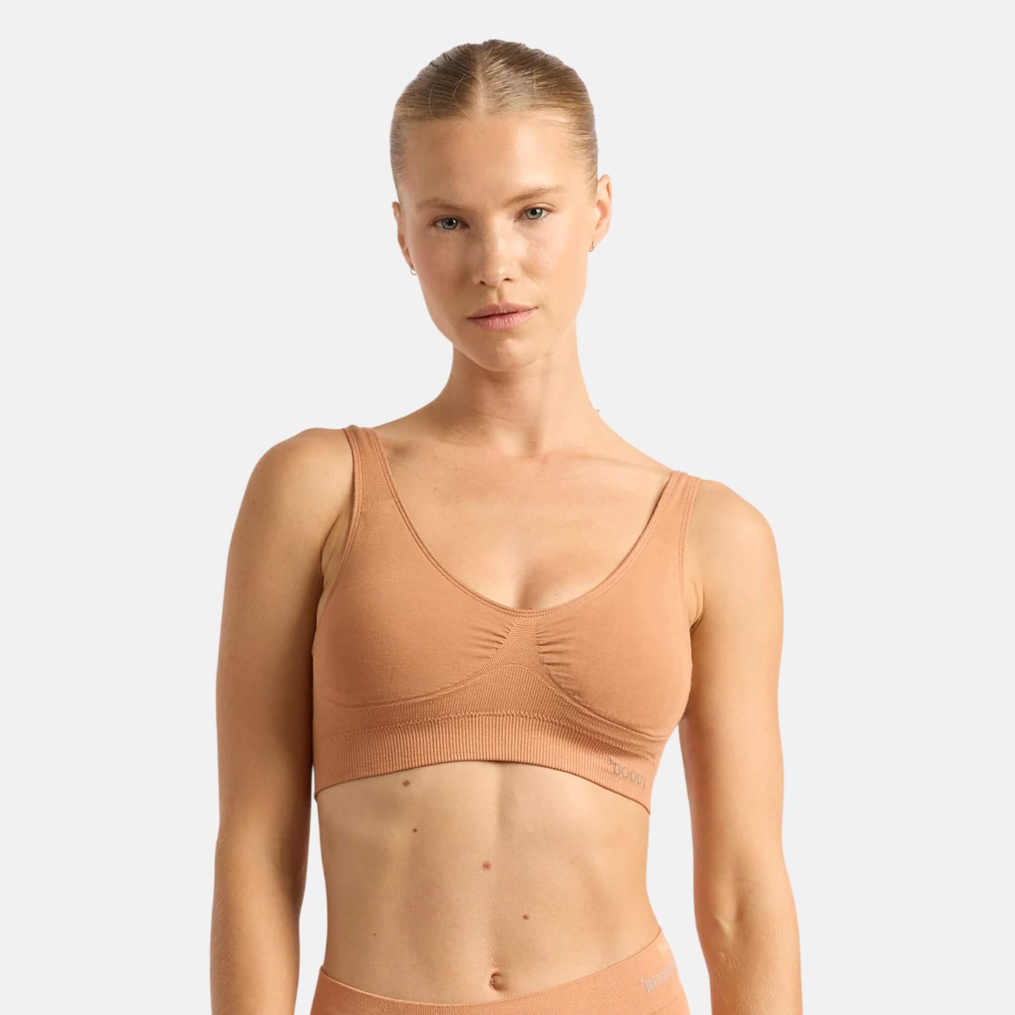 Oranžová podprsenka Boody Padded Shaper Bra