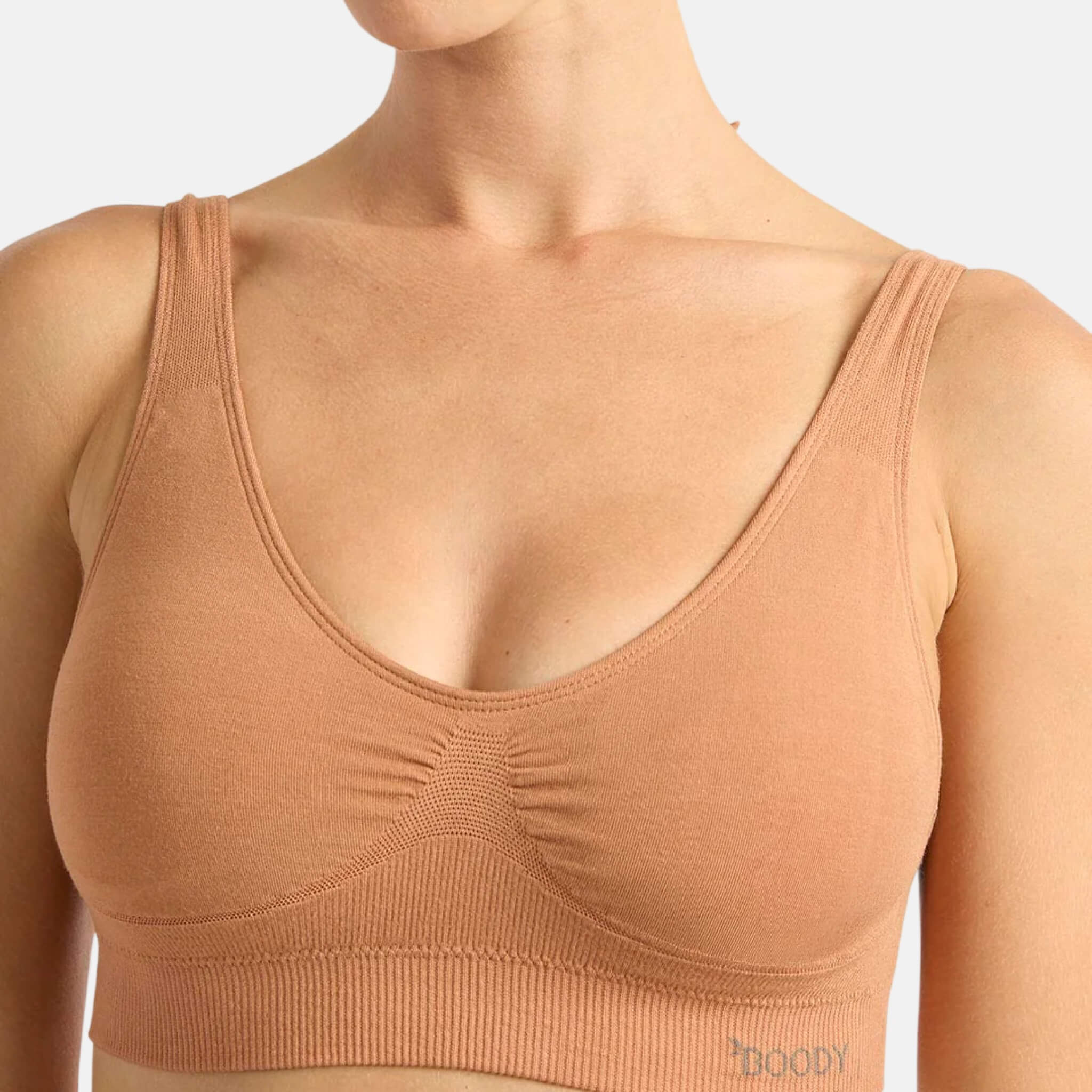 Oranžová podprsenka Boody Padded Shaper Bra