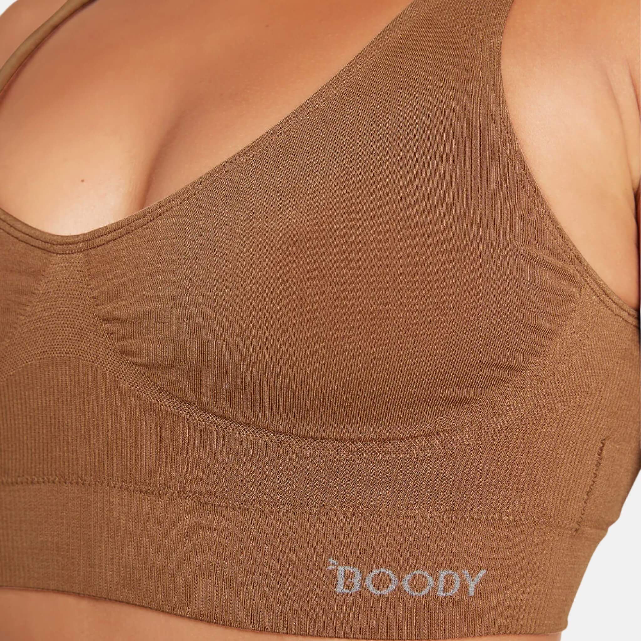 Hnědá podprsenka Boody Padded Shaper Bra
