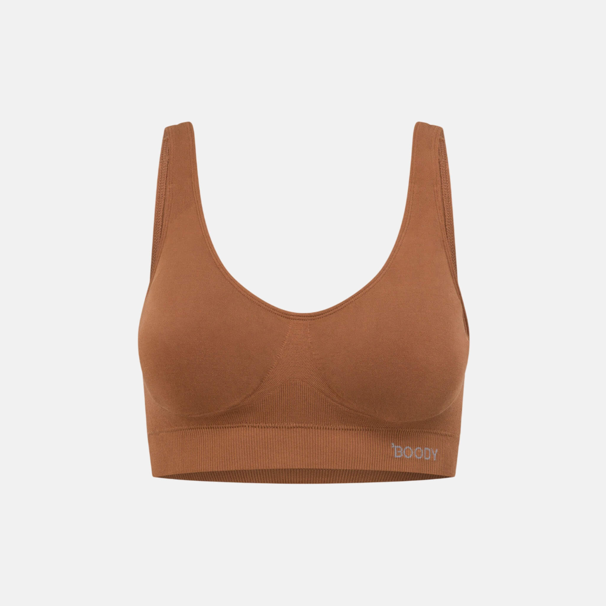 Hnědá podprsenka Boody Padded Shaper Bra
