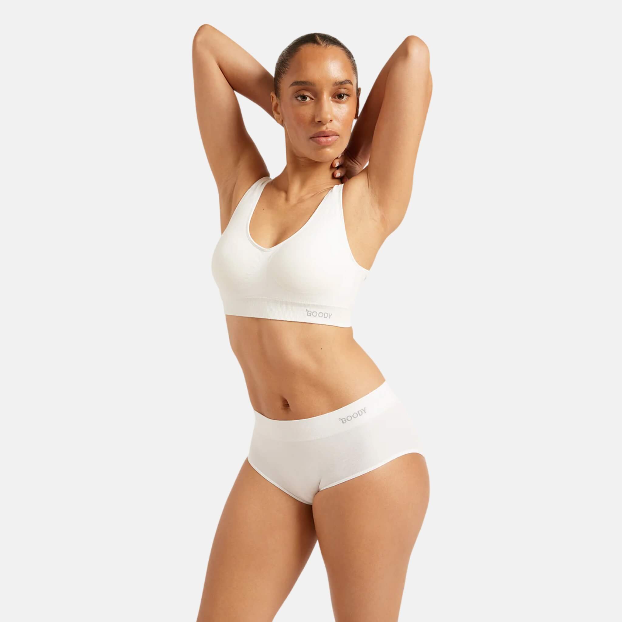 Bílá podprsenka Boody Padded Shaper Bra