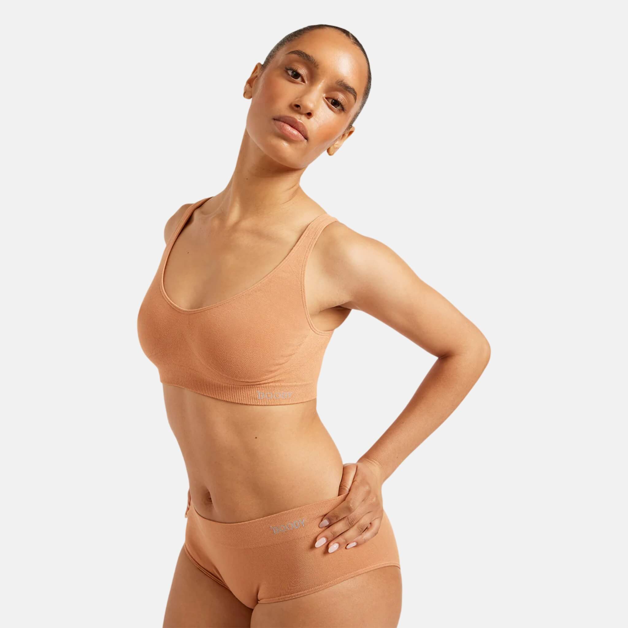 Oranžová podprsenka Boody Shaper Bra