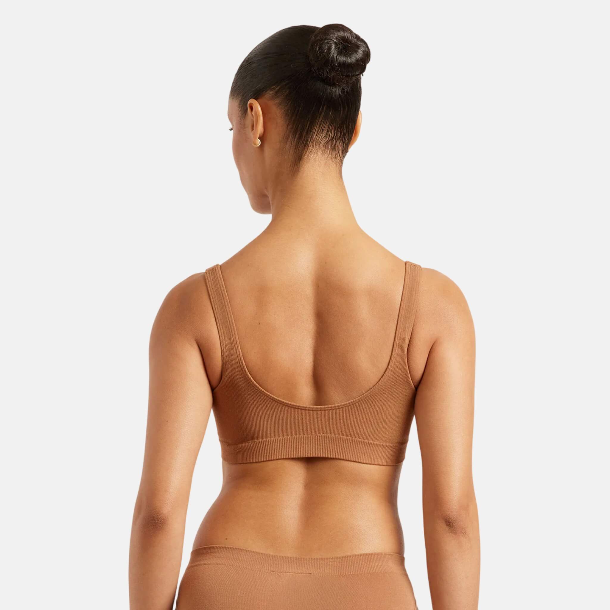 Hnědá podprsenka Boody Shaper Bra