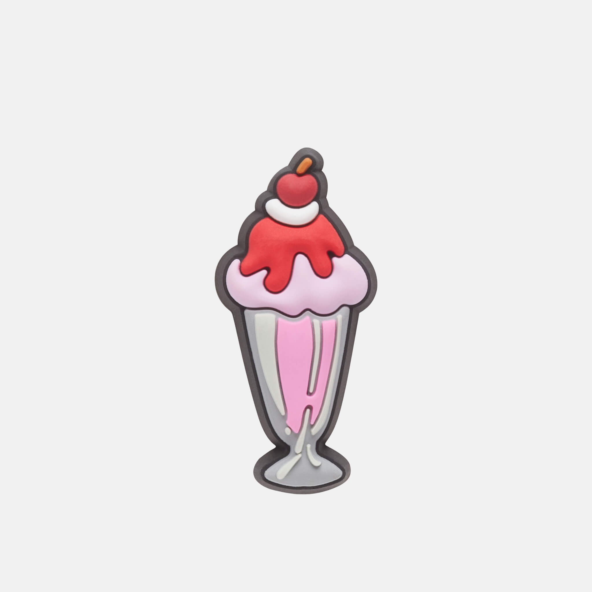 Odznáček Jibbitz - Pink Ice Cream Sundae