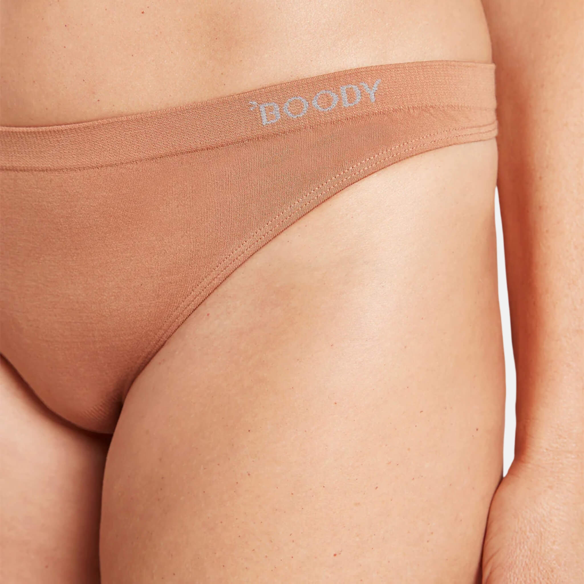 Oranžové kalhotky Boody G-String
