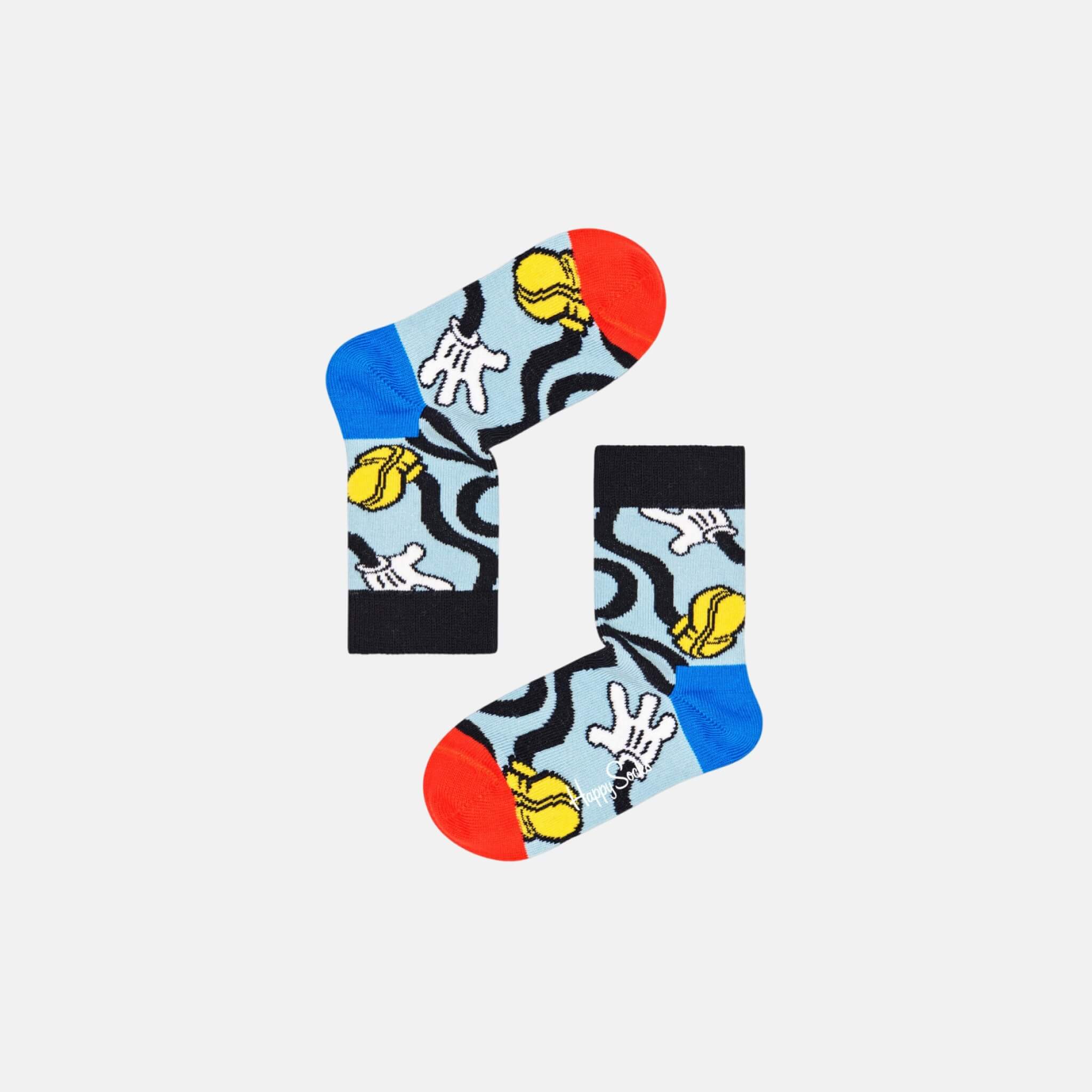 Dětské modré ponožky s Mickey Mousem, Happy Socks x Disney