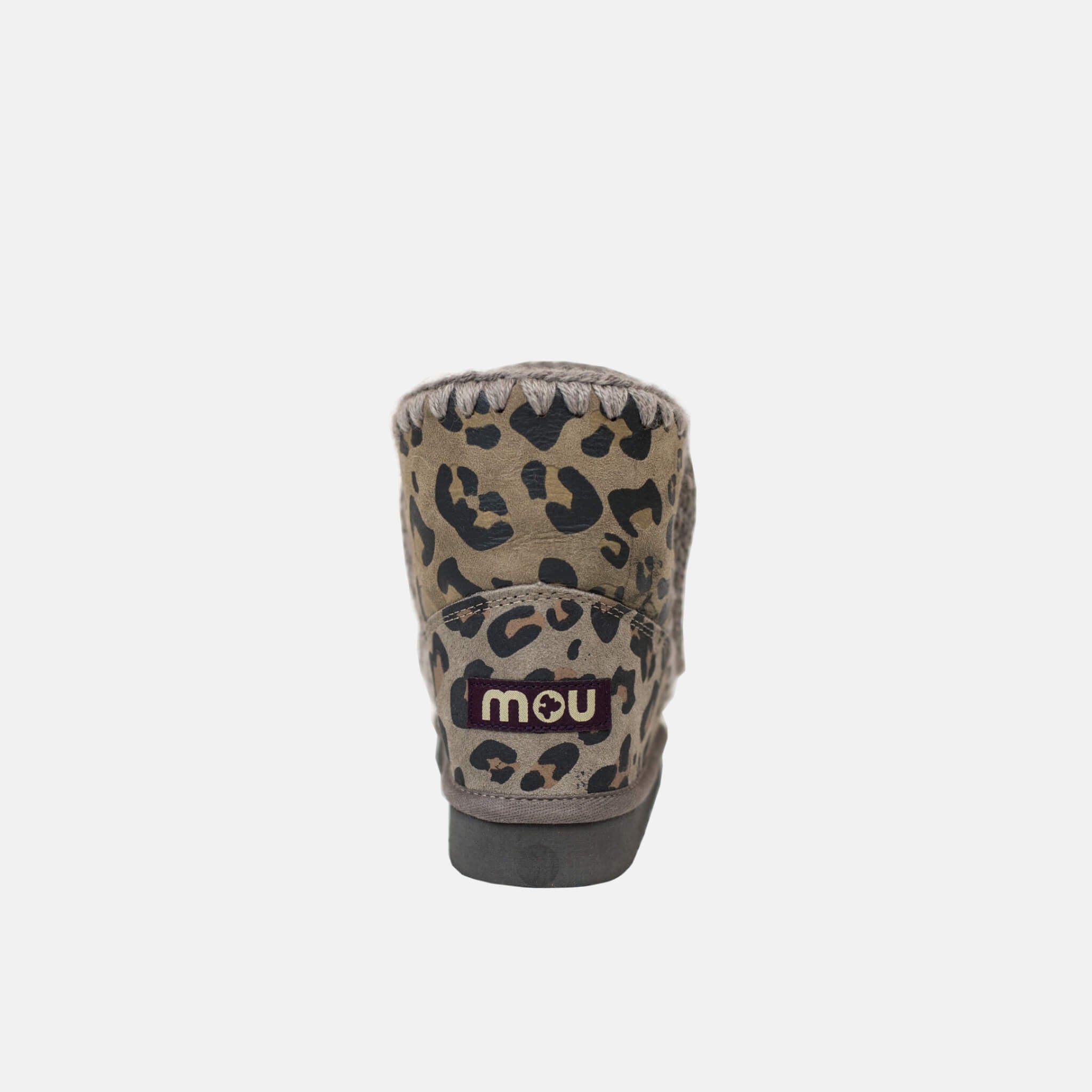 Dámské válenky s leopardím vzorem Mou Eskimo