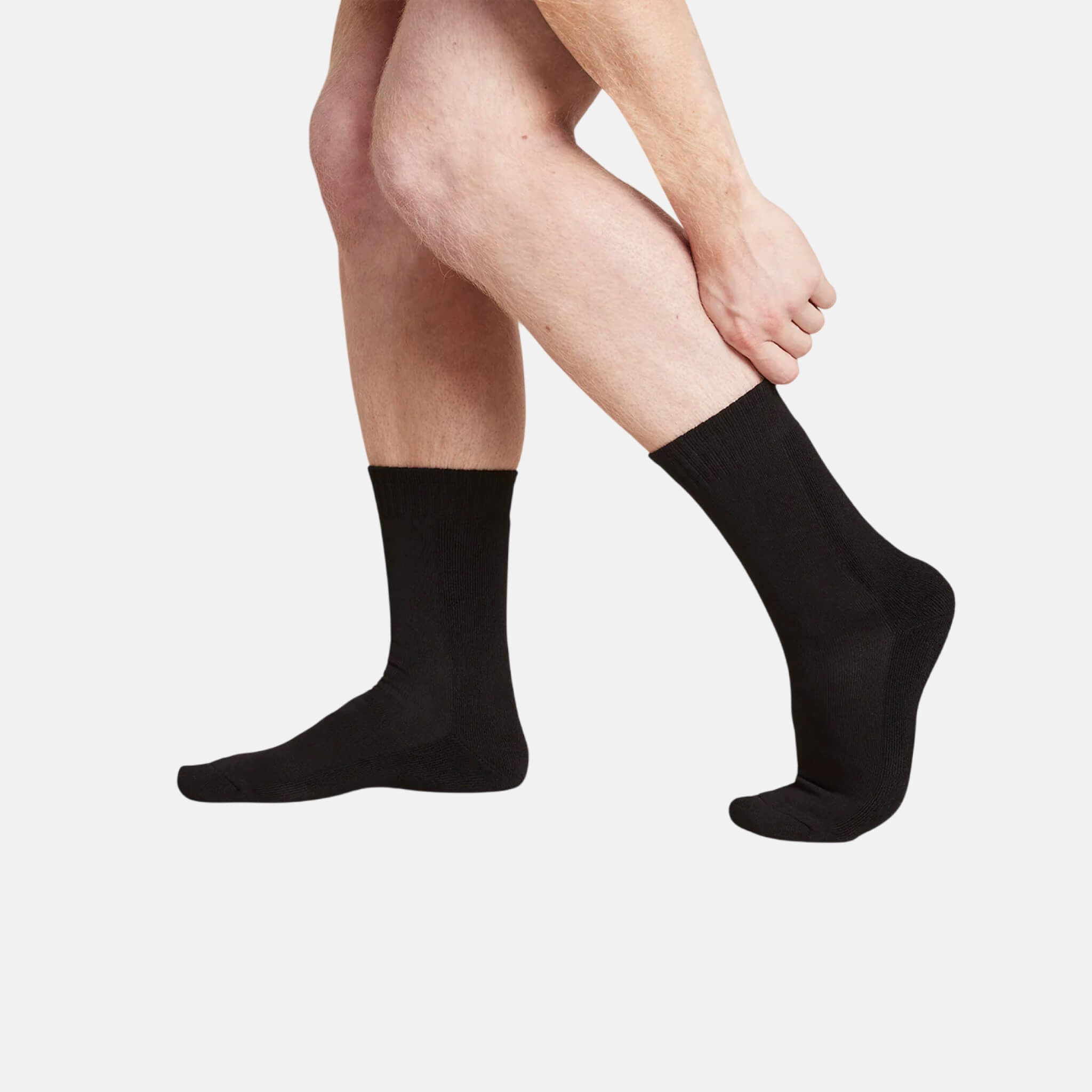 Pánské černé ponožky Boody Men's Work/Boot Socks