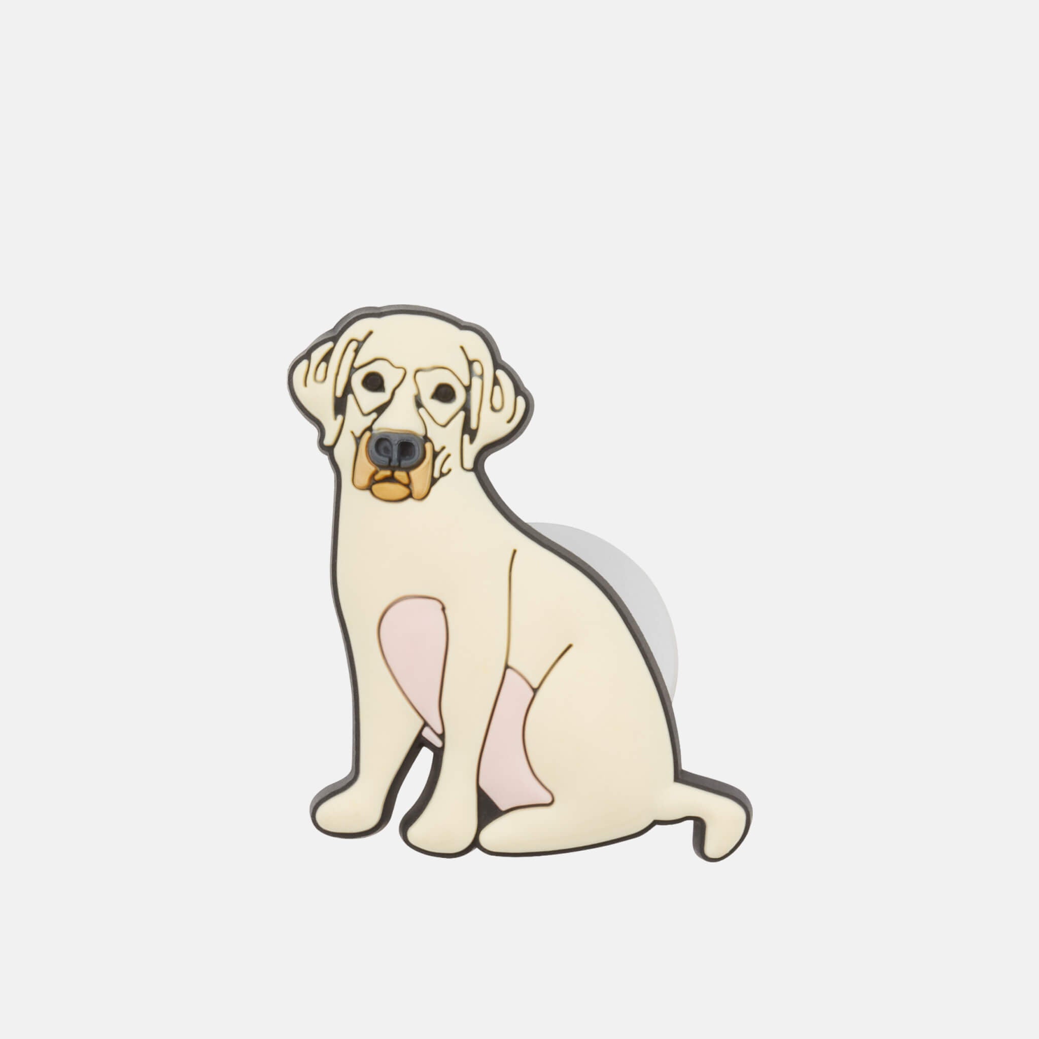 Odznáček Jibbitz - Yellow Lab