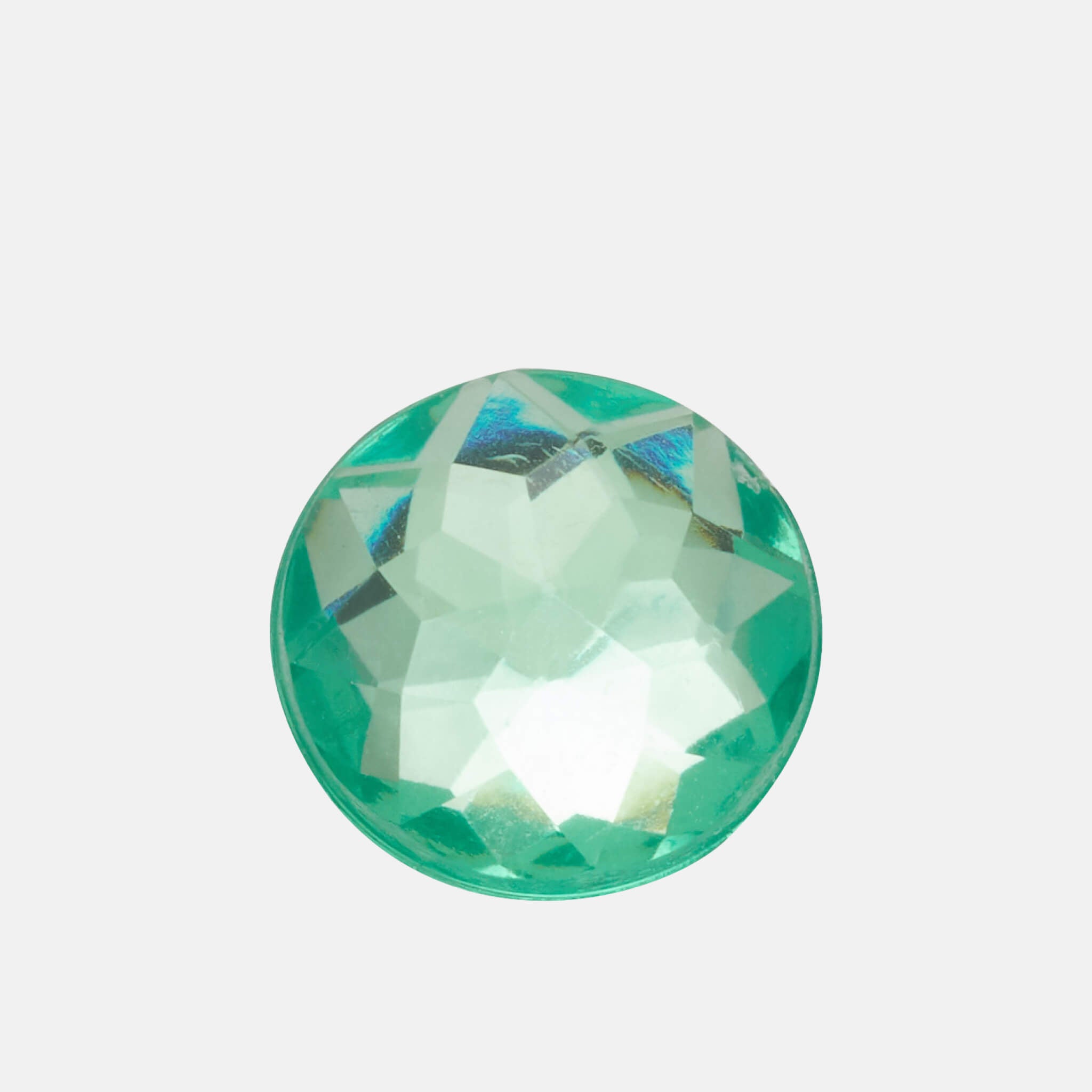 Odznáček Jibbitz - Sparkly Green Circle