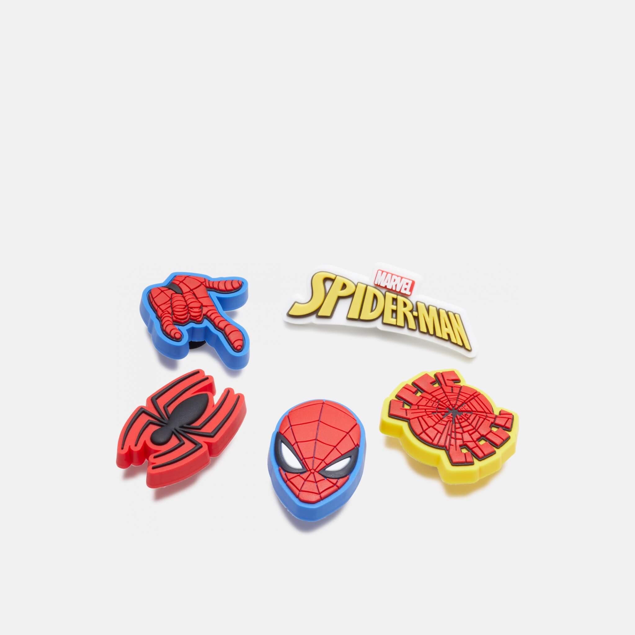 Odznáčky Jibbitz - Spider Man - 5 ks