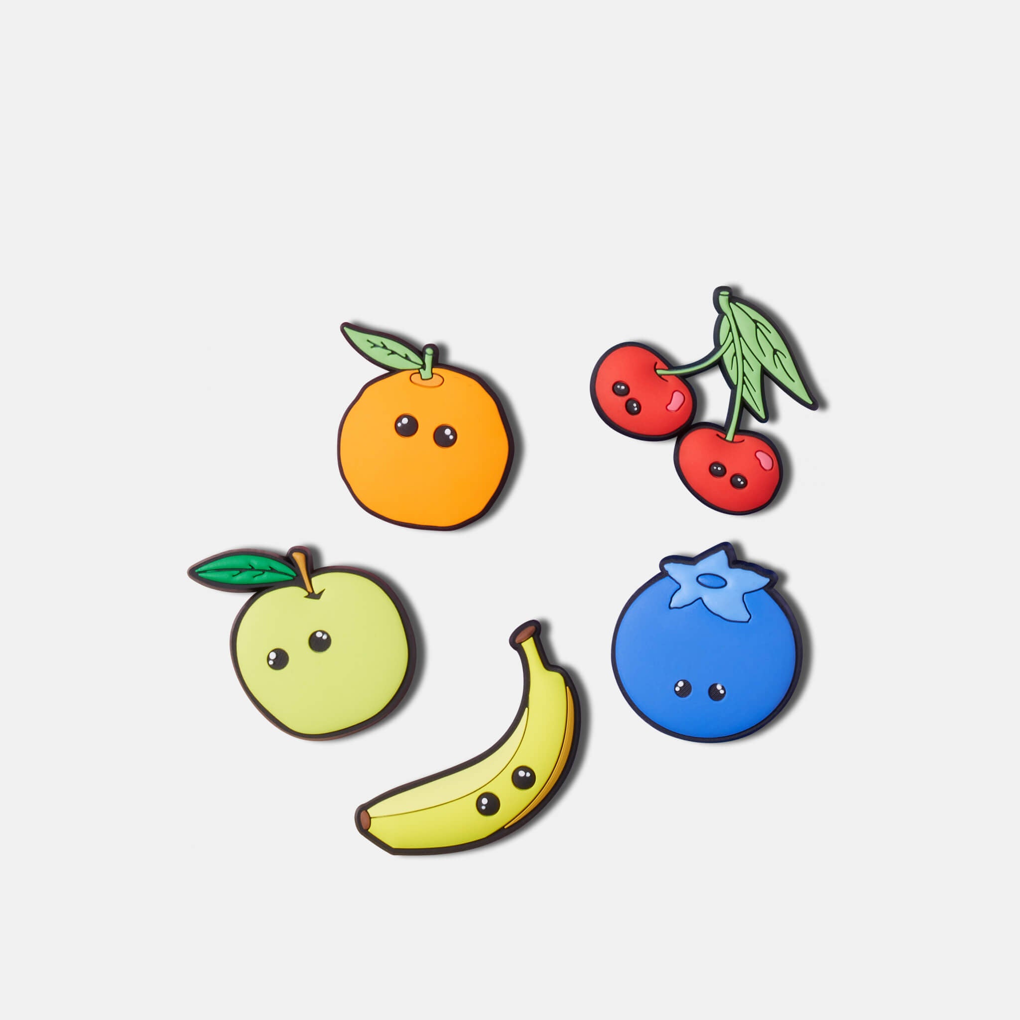 Odznáčky Jibbitz - Smile Fruit - 5 ks