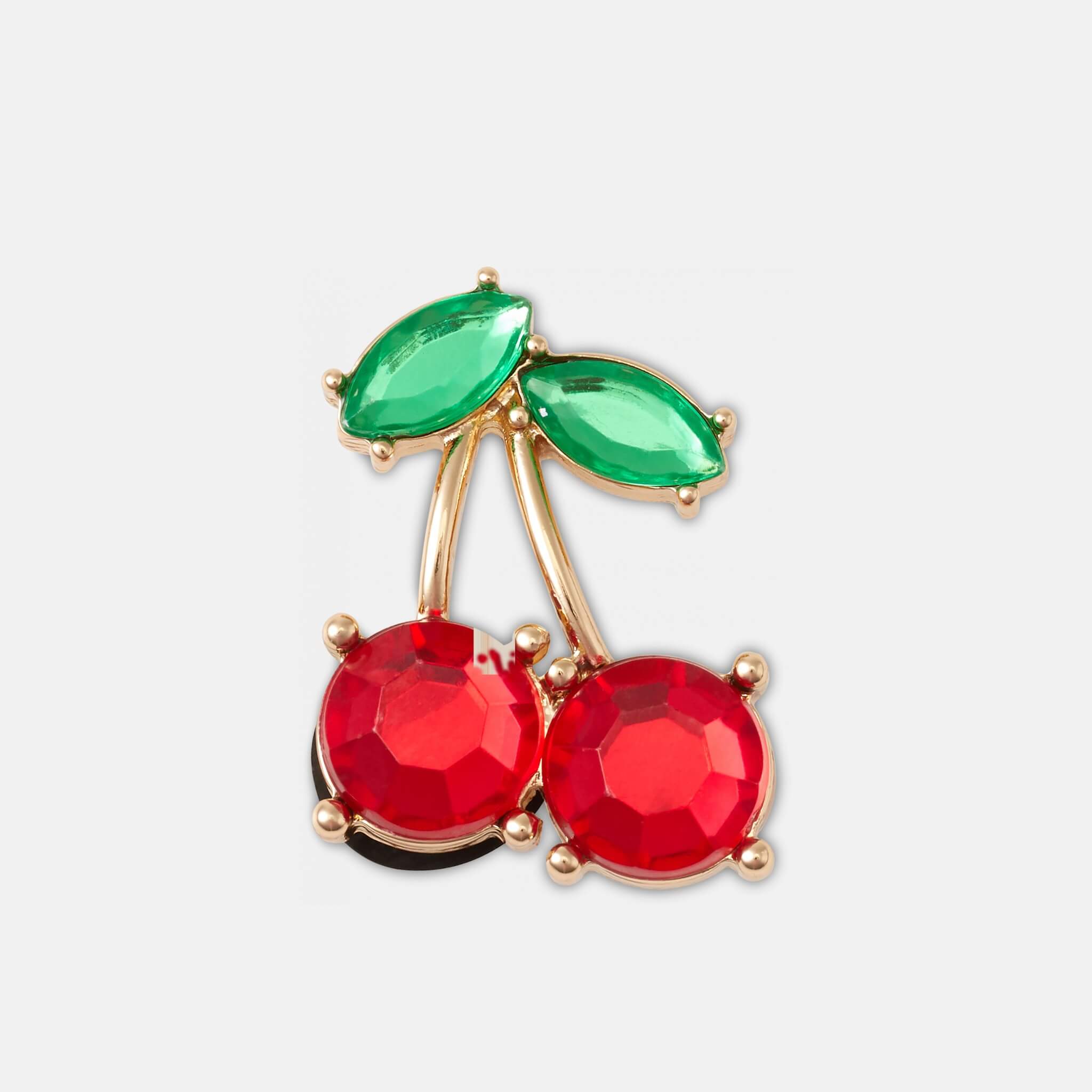Odznáček Jibbitz - Cherry Gem