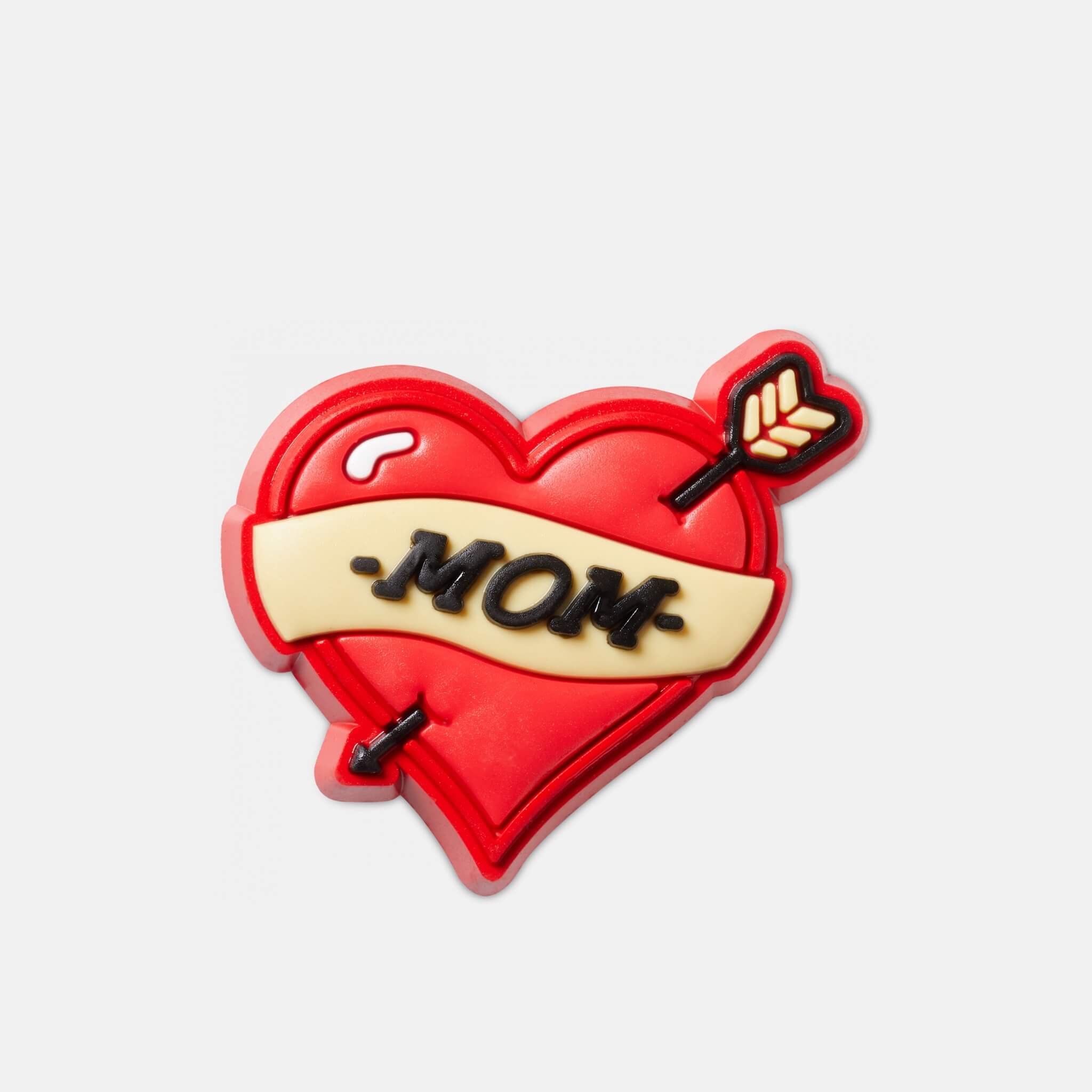Odznáček Jibbitz - Mom Heart Tattoo