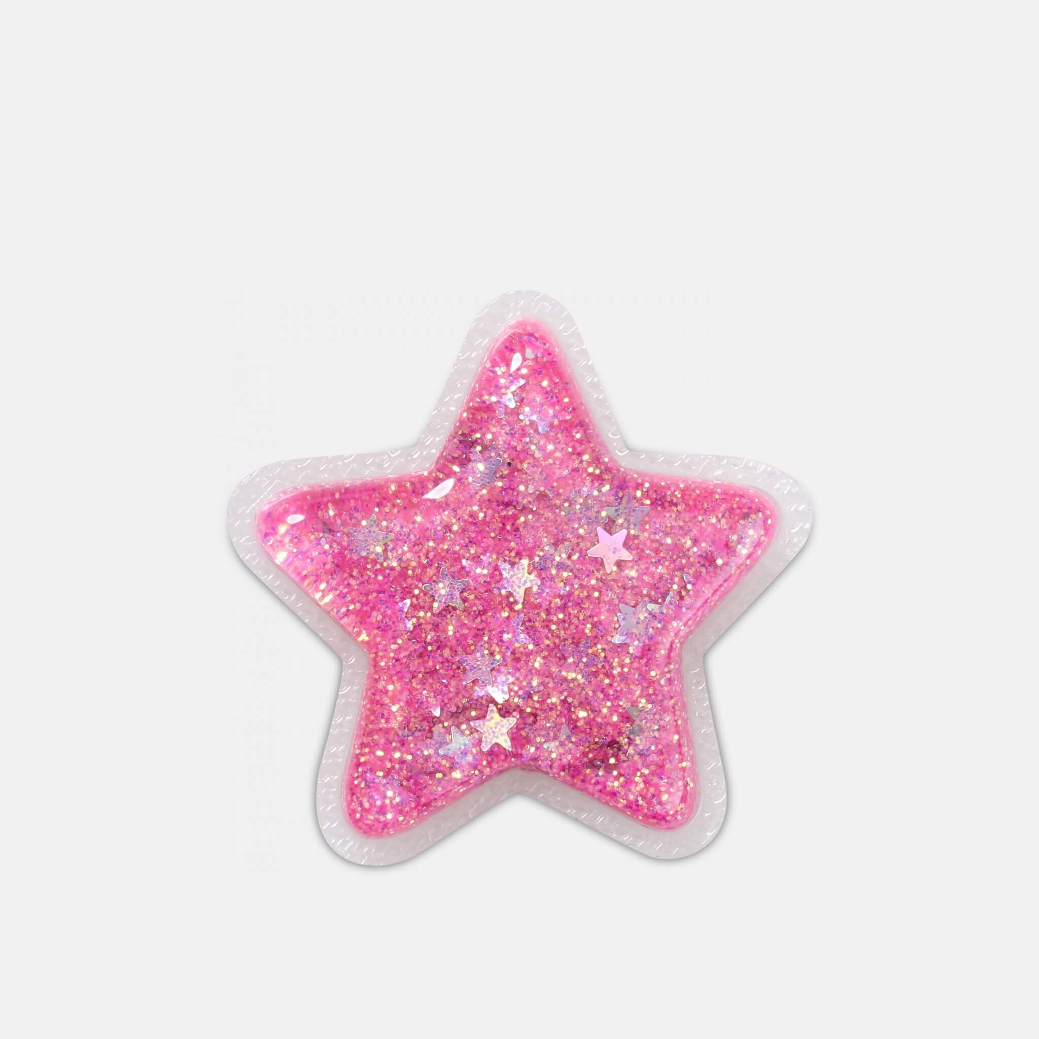Odznáček Jibbitz - Squishy Glitter Star