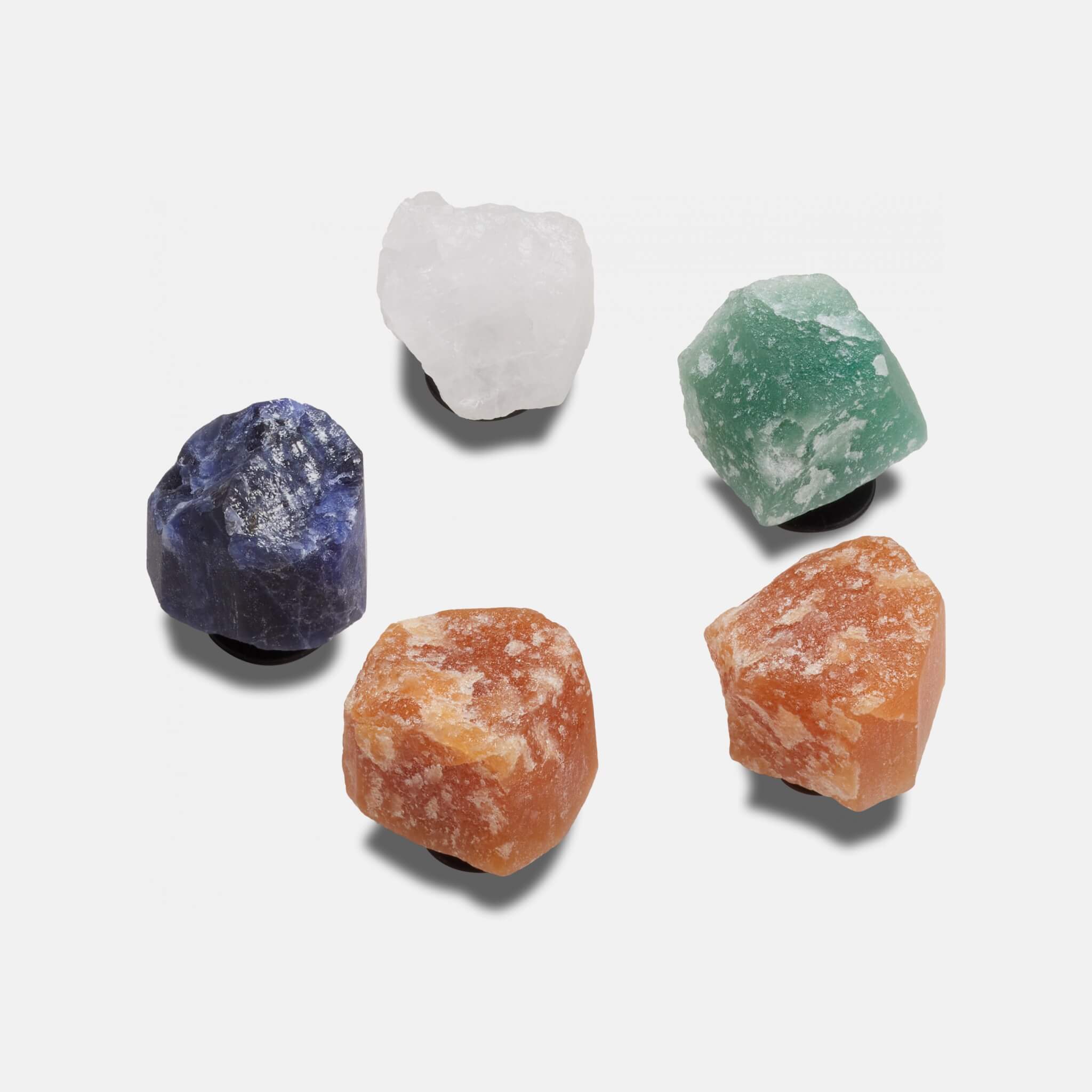 Odznáček Jibbitz - Gem Rock 5 Pack