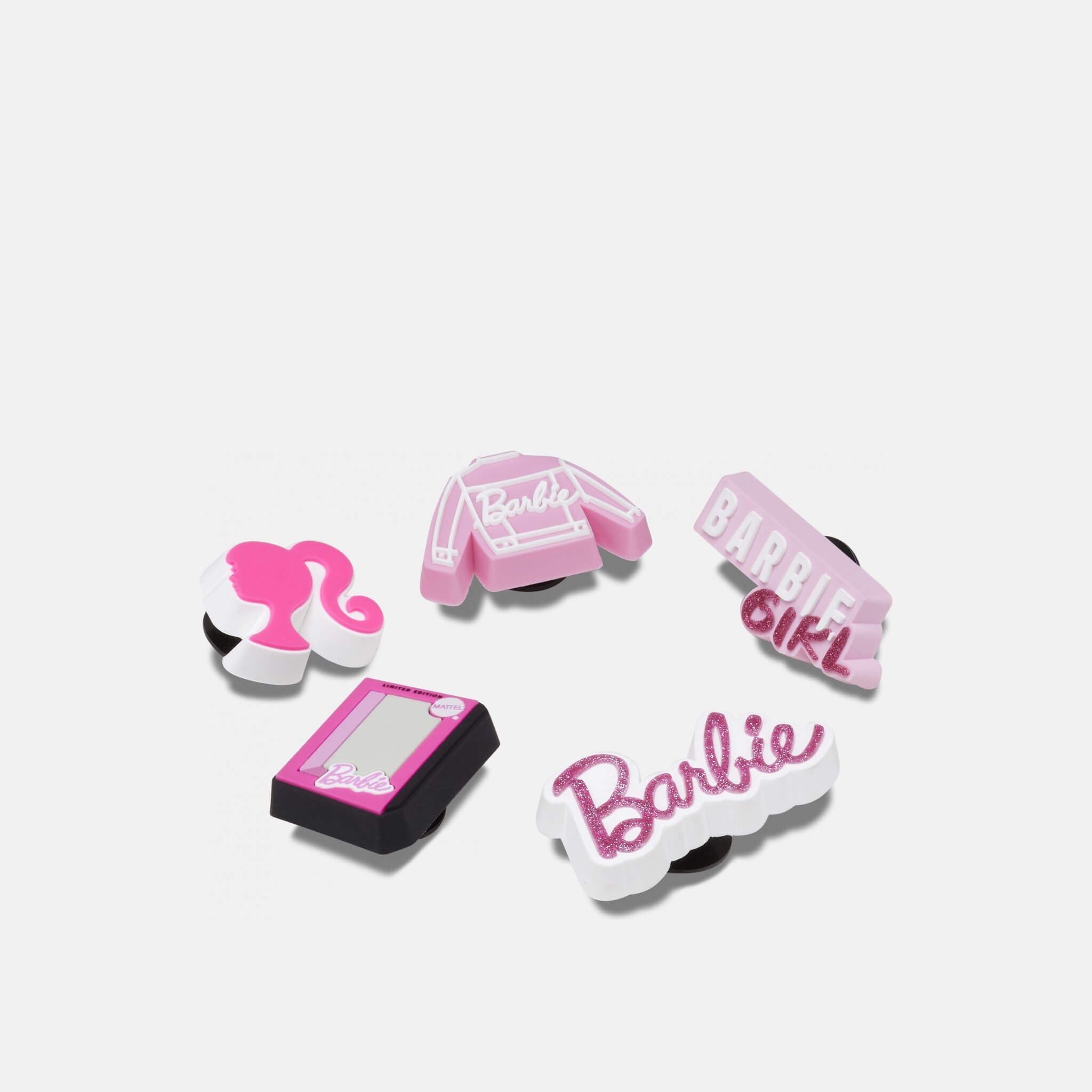 Odznáček Jibbitz – Barbie – 5 ks