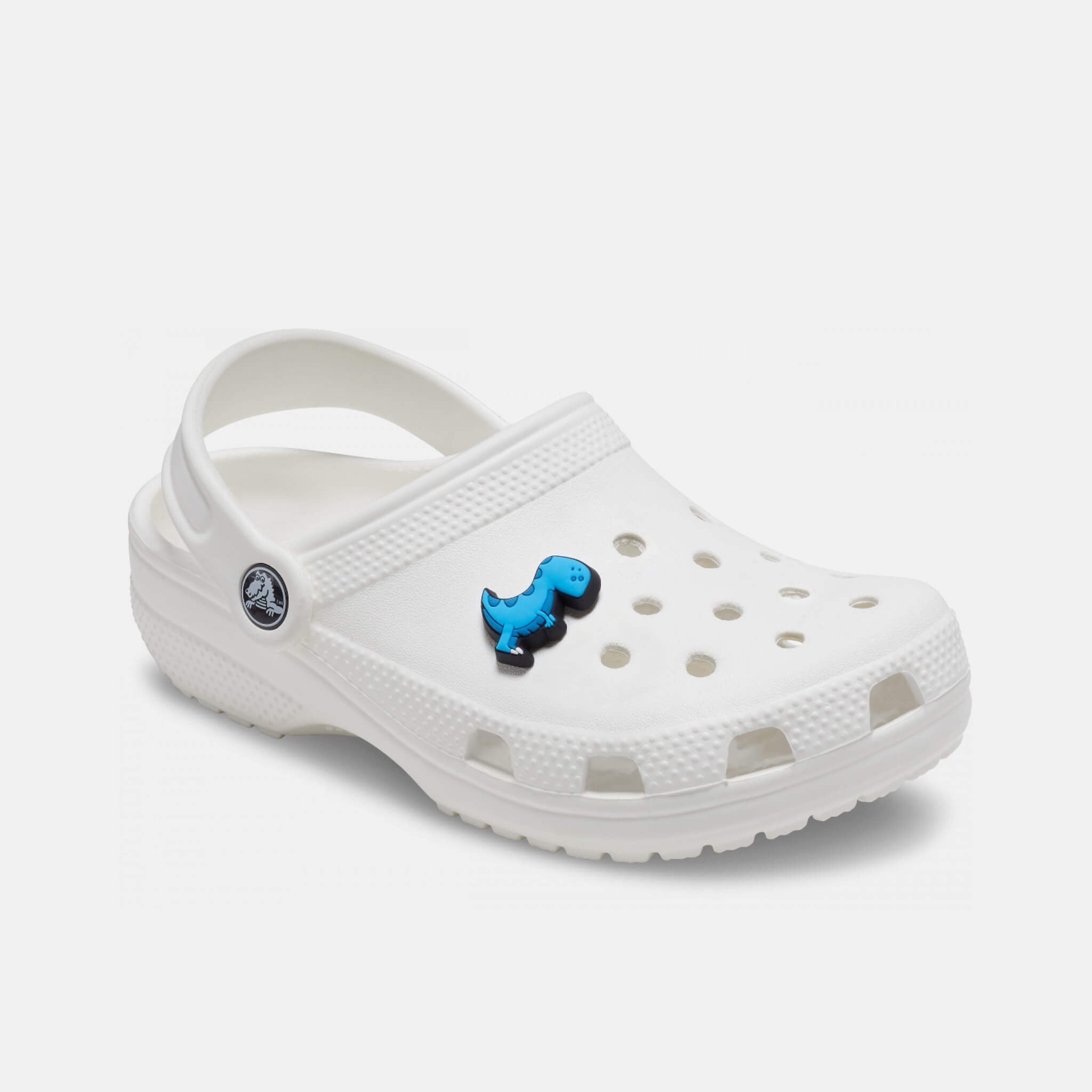 Odznáček Jibbitz – Boys Rule Blue Dino