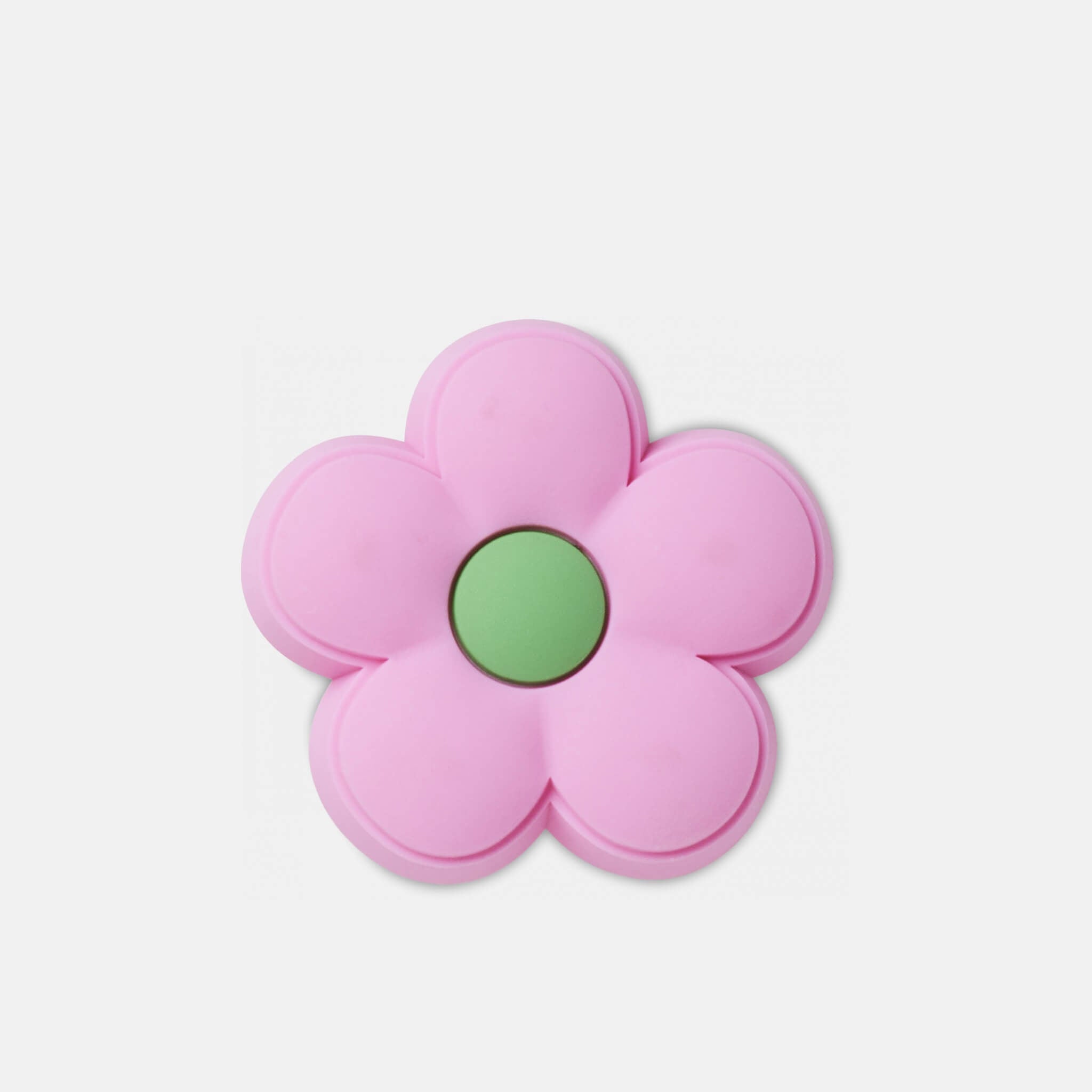 Odznáček Jibbitz – Pink and Green Flower