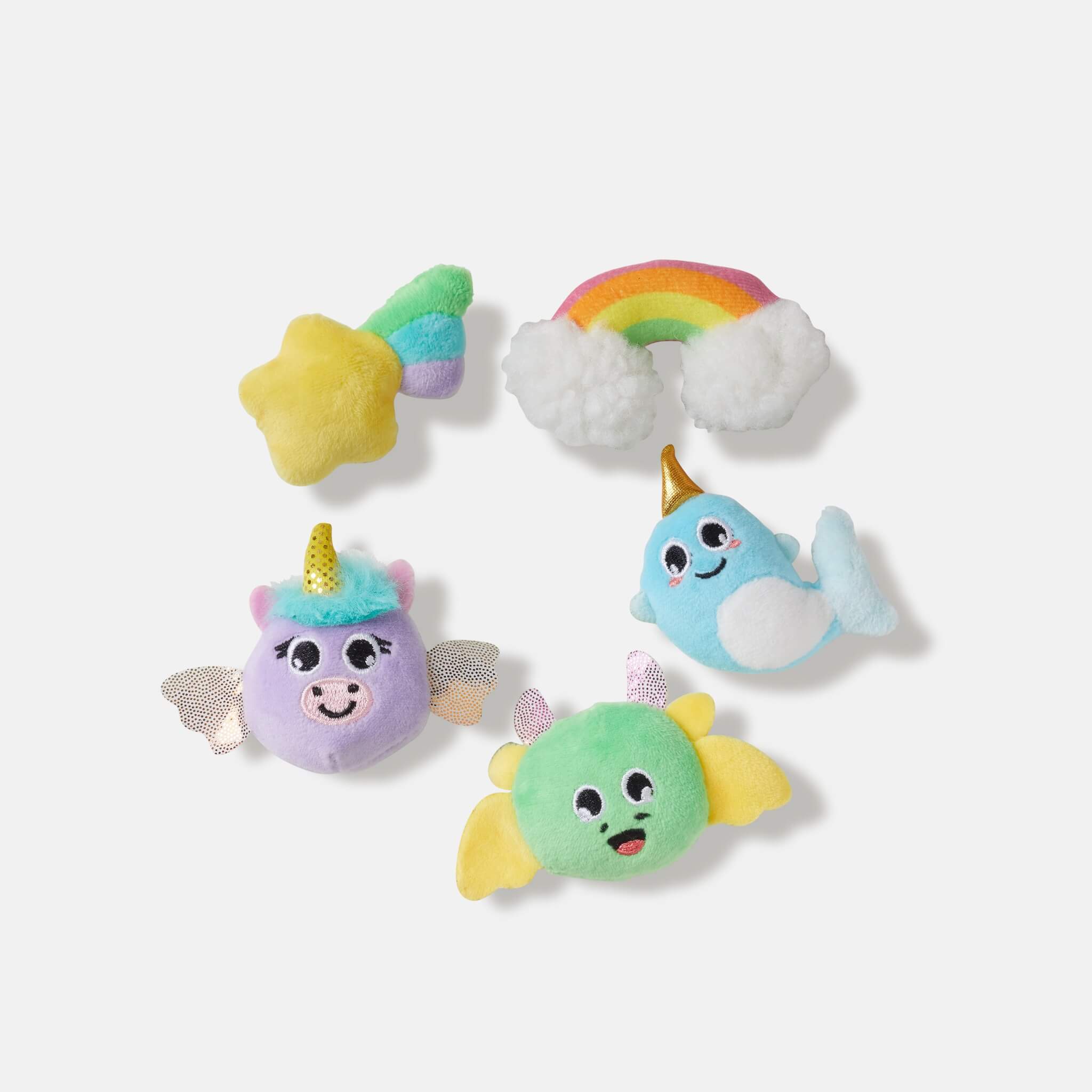 Odznáček Jibbitz – Magical Plush Friends – 5 ks