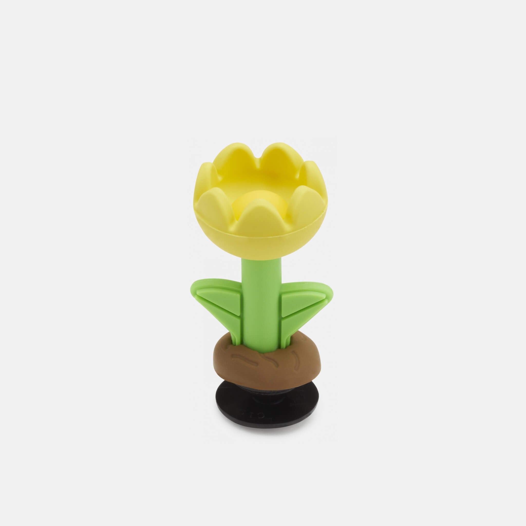 Odznáček Jibbitz – Yellow 3D Flower