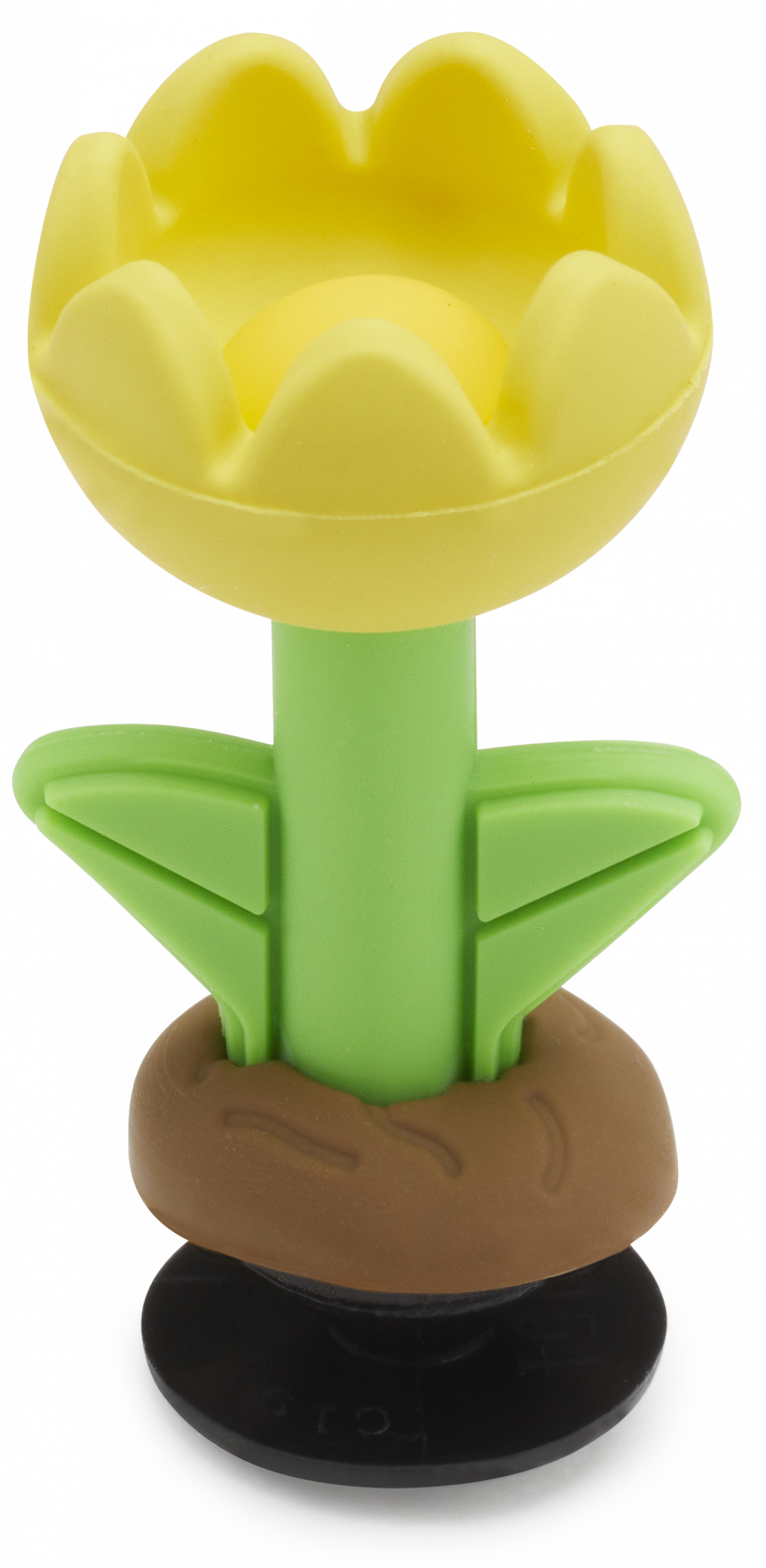 Odznáček Jibbitz – Yellow 3D Flower