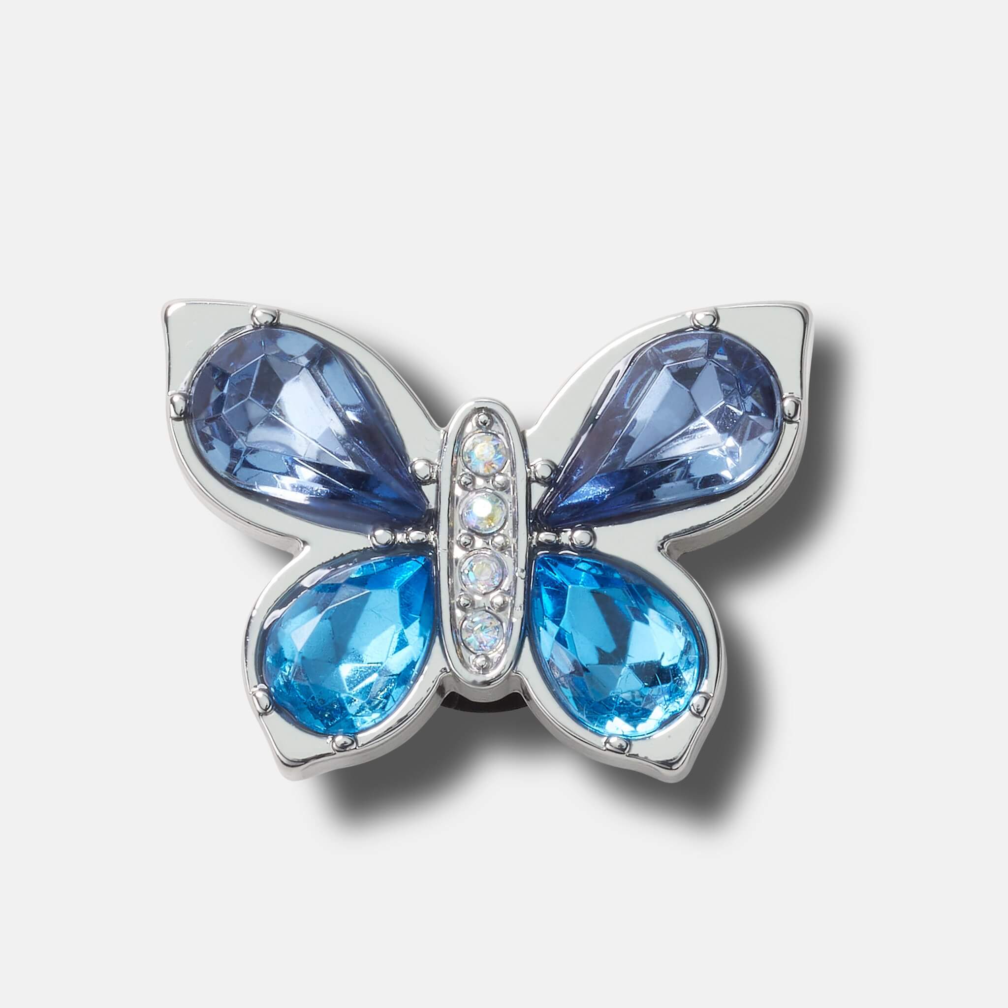 Odznáček Jibbitz – Blue Gem Butterfly