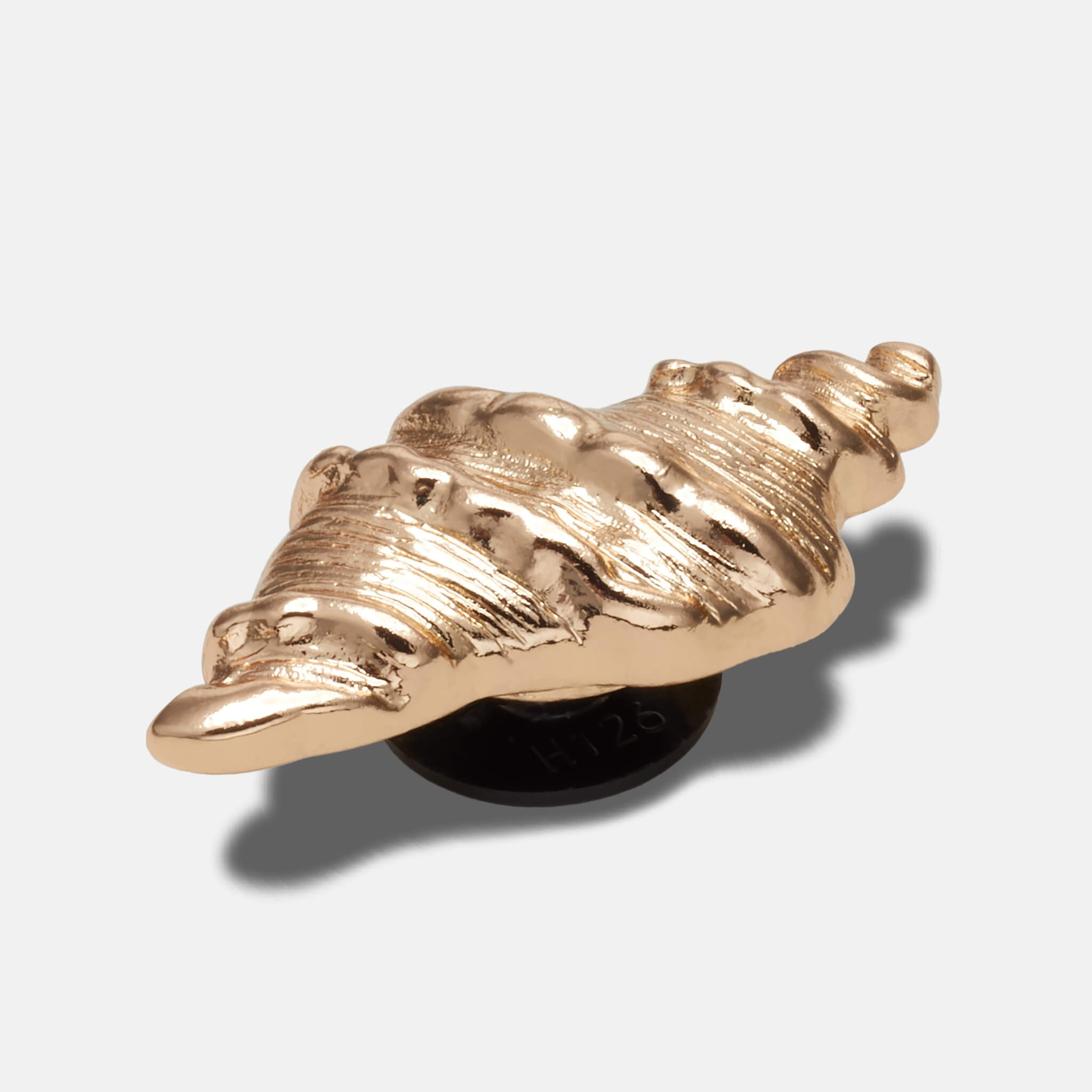 Odznáček Jibbitz – Gold Sea Shell