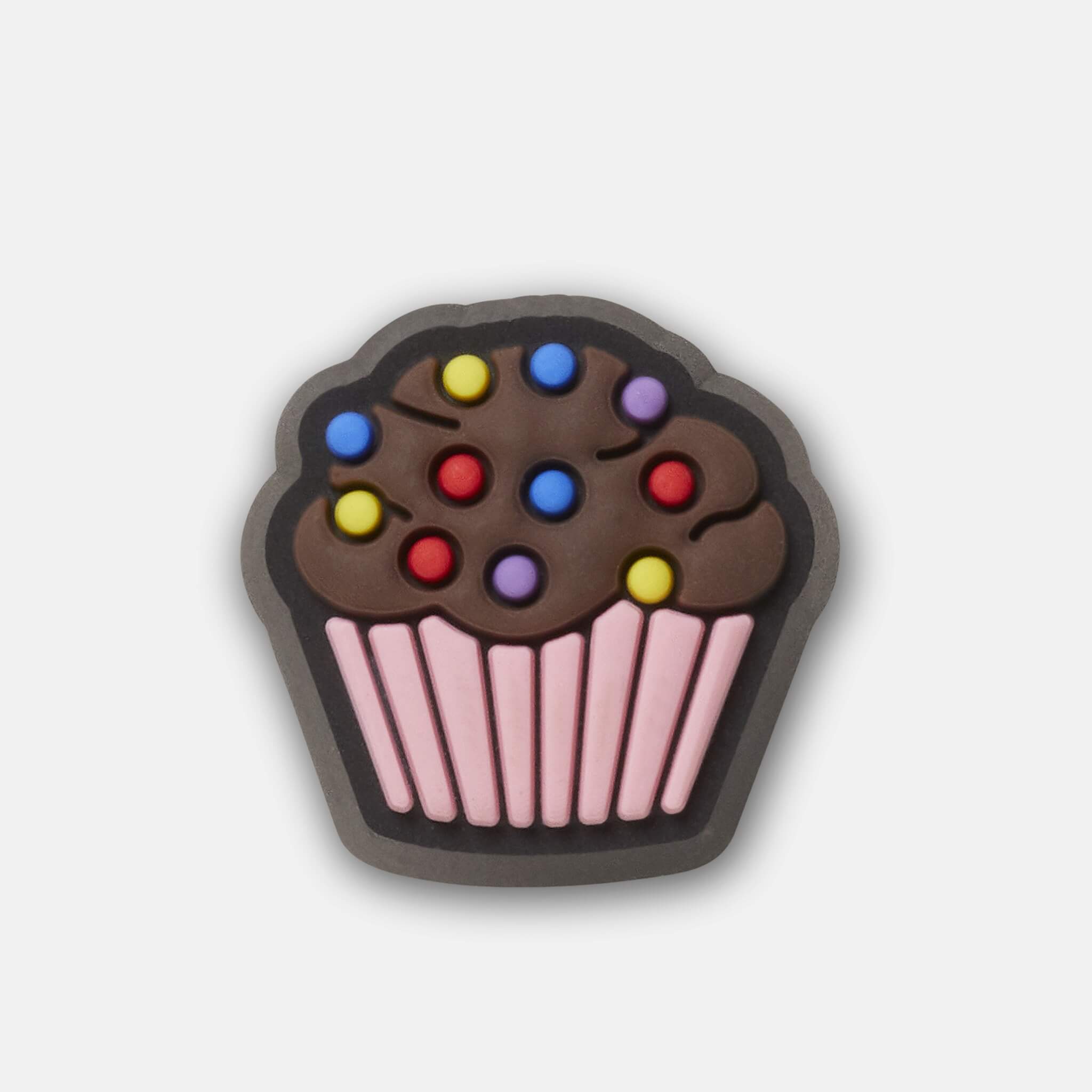 Odznáček Jibbitz – Tiny Chocolate Cupcake