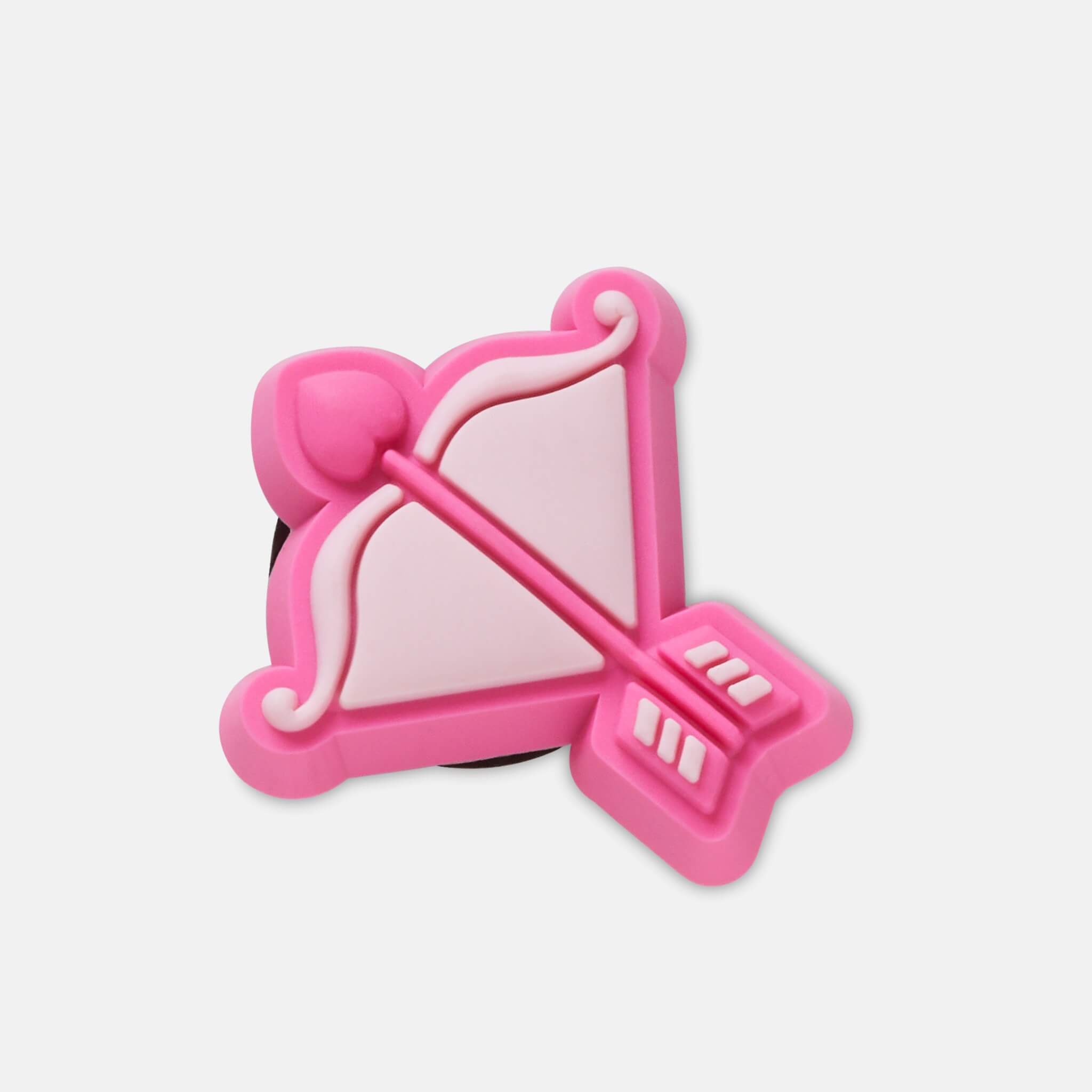 Odznáček Jibbitz – Pink Bow and Arrow