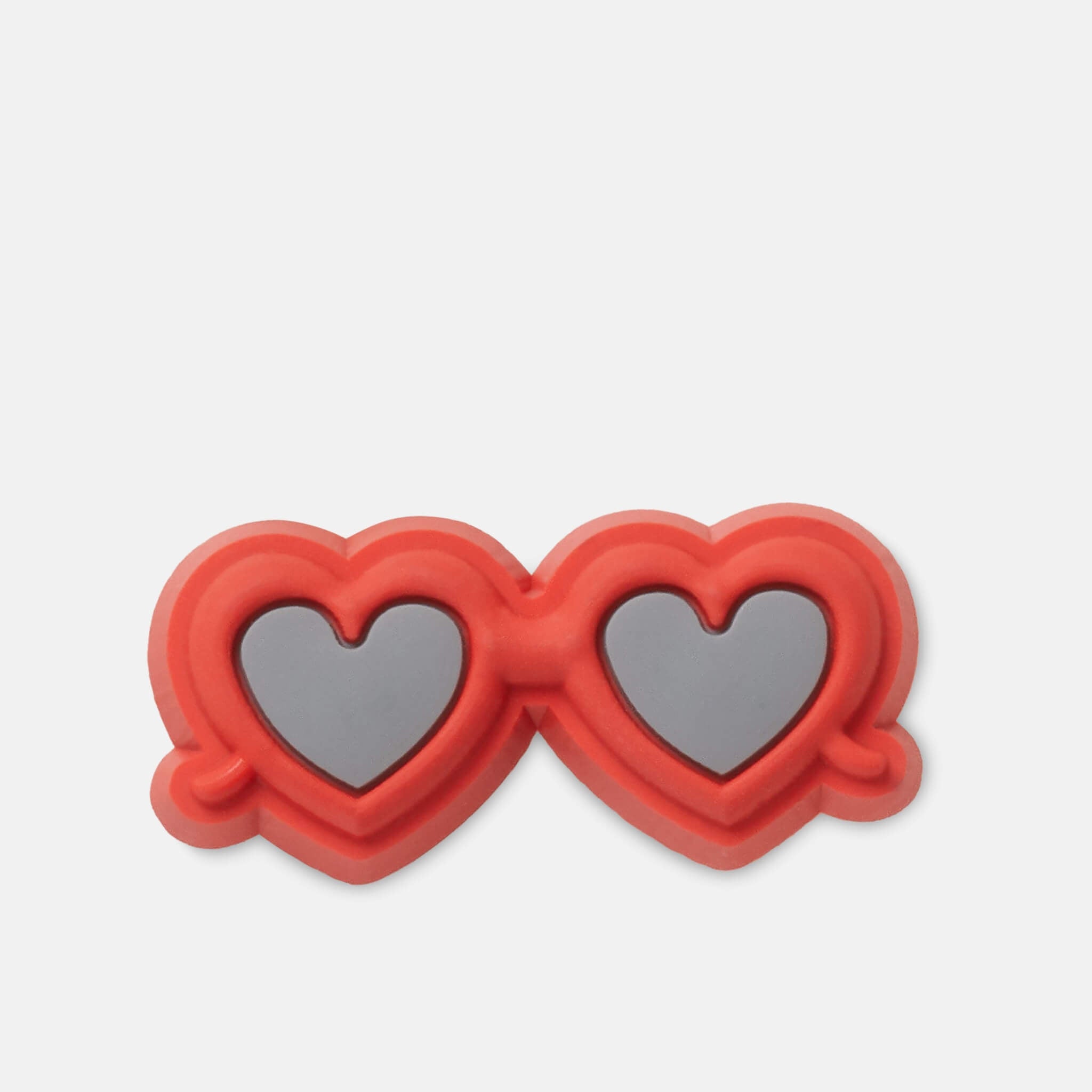 Odznáček Jibbitz – Red Heart Sunglasses