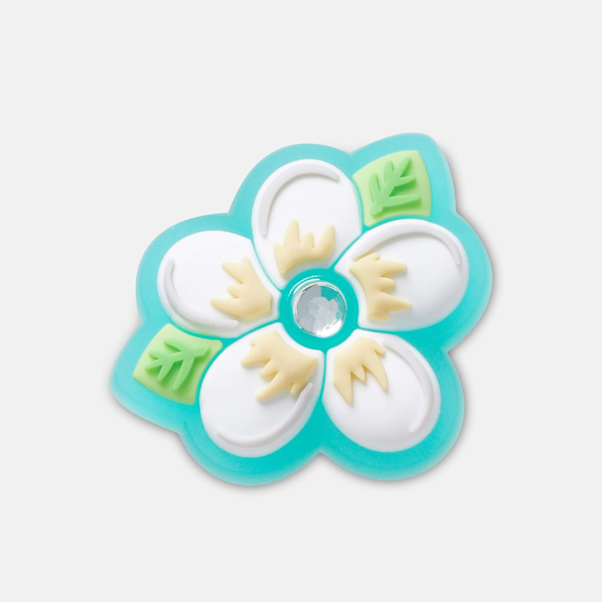 Odznáček Jibbitz – Gem Plumeria Floral