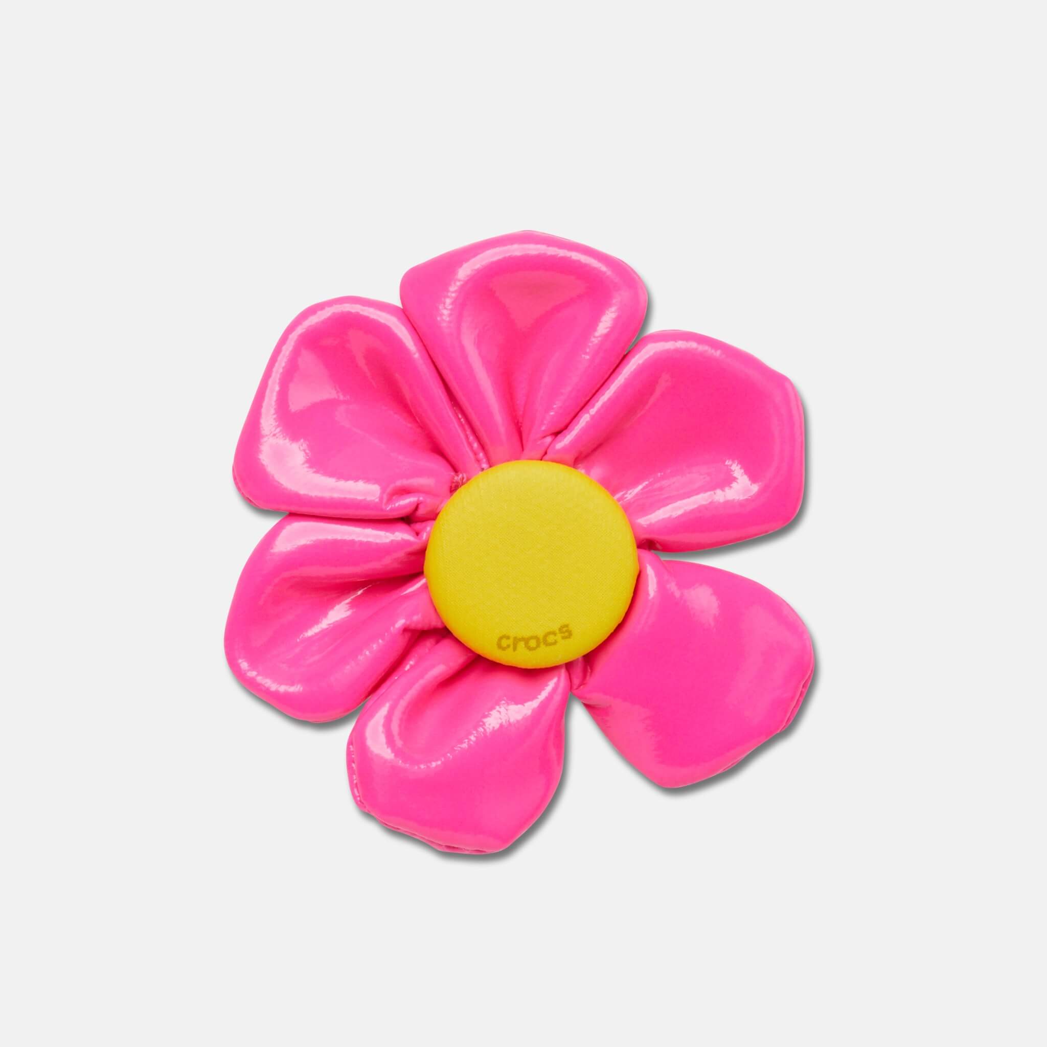 Odznáček Jibbitz – Oversized Large Pink Flower