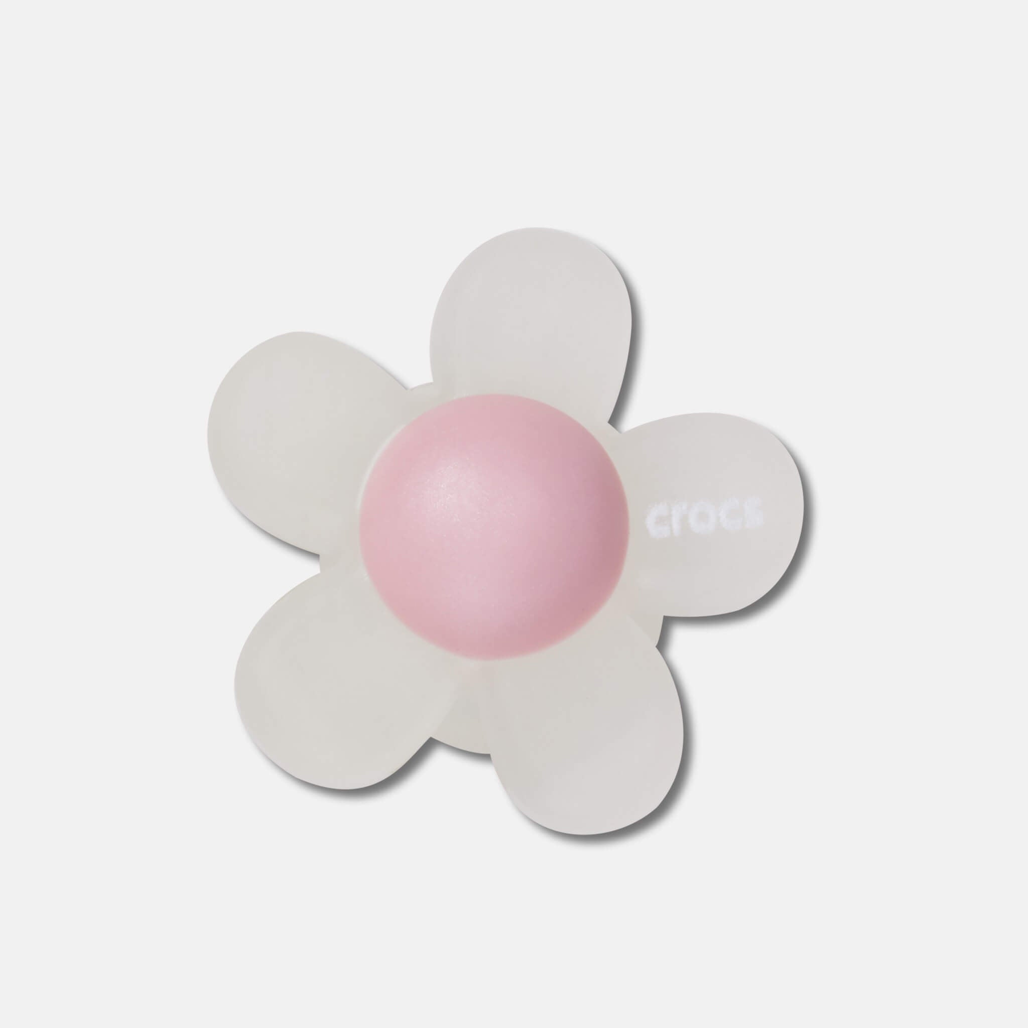 Odznáček Jibbitz – Iridescent Flower with Orange