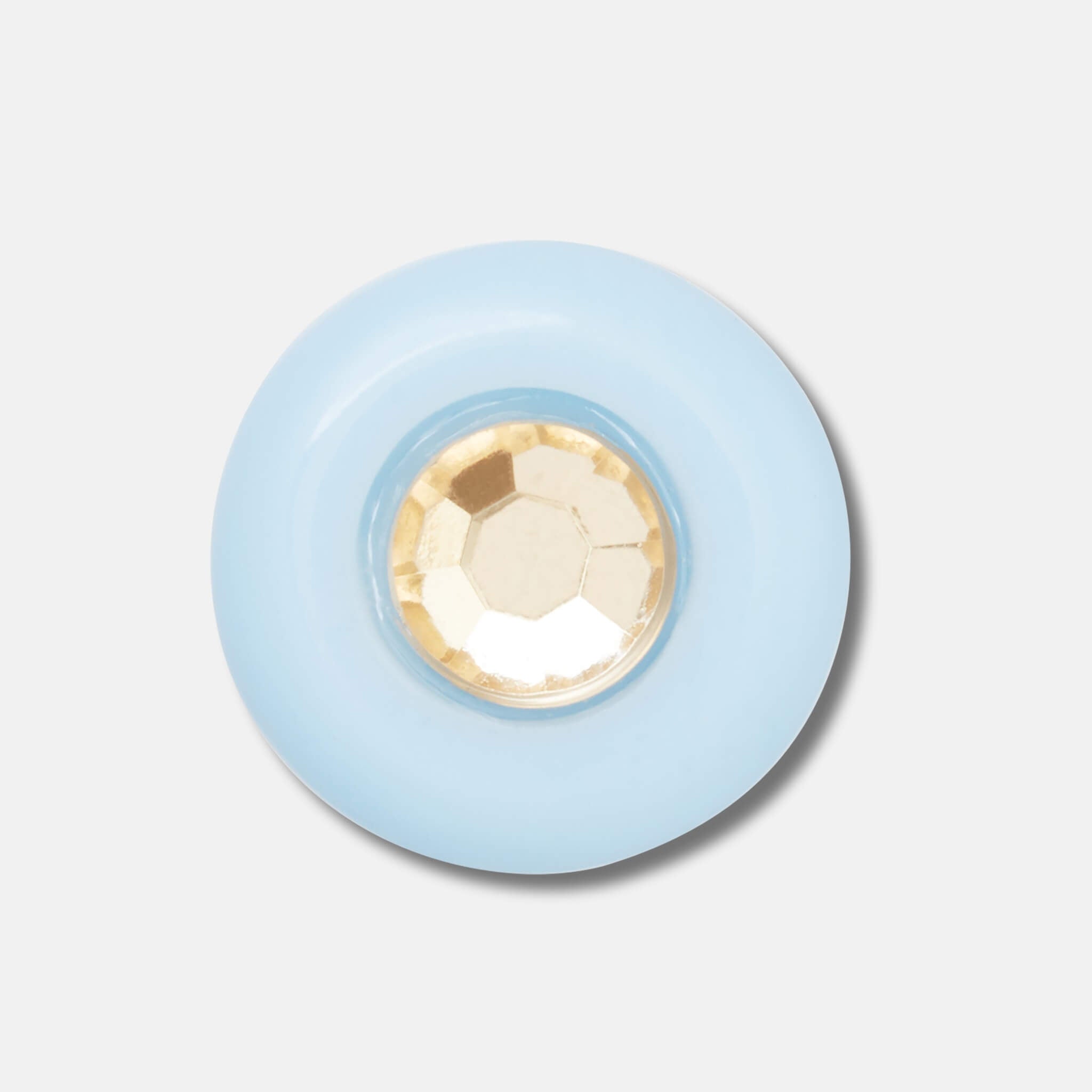 Odznáček Jibbitz – Blue and Green Acrylic Gem