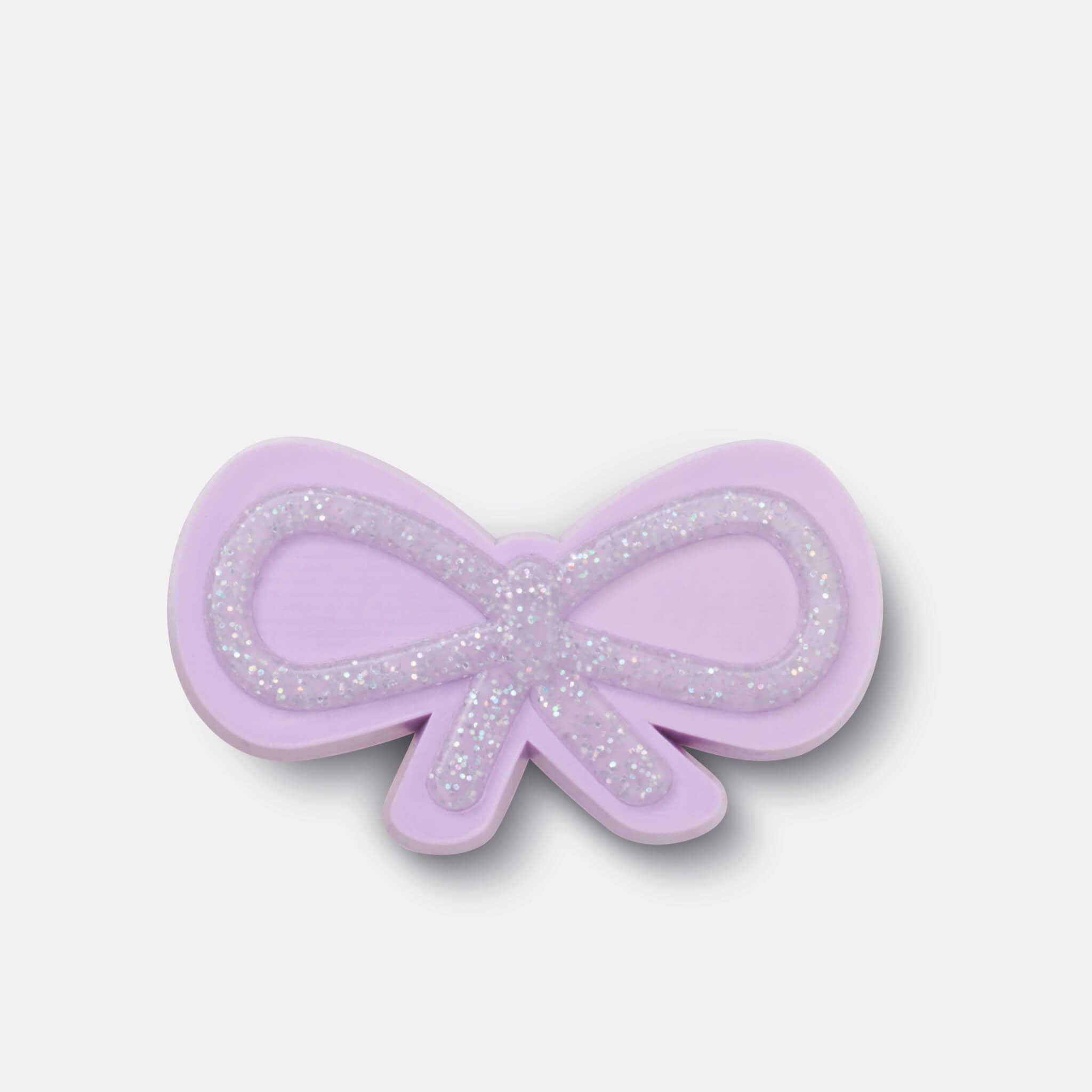 Odznáček Jibbitz – Tiny Purple Bow