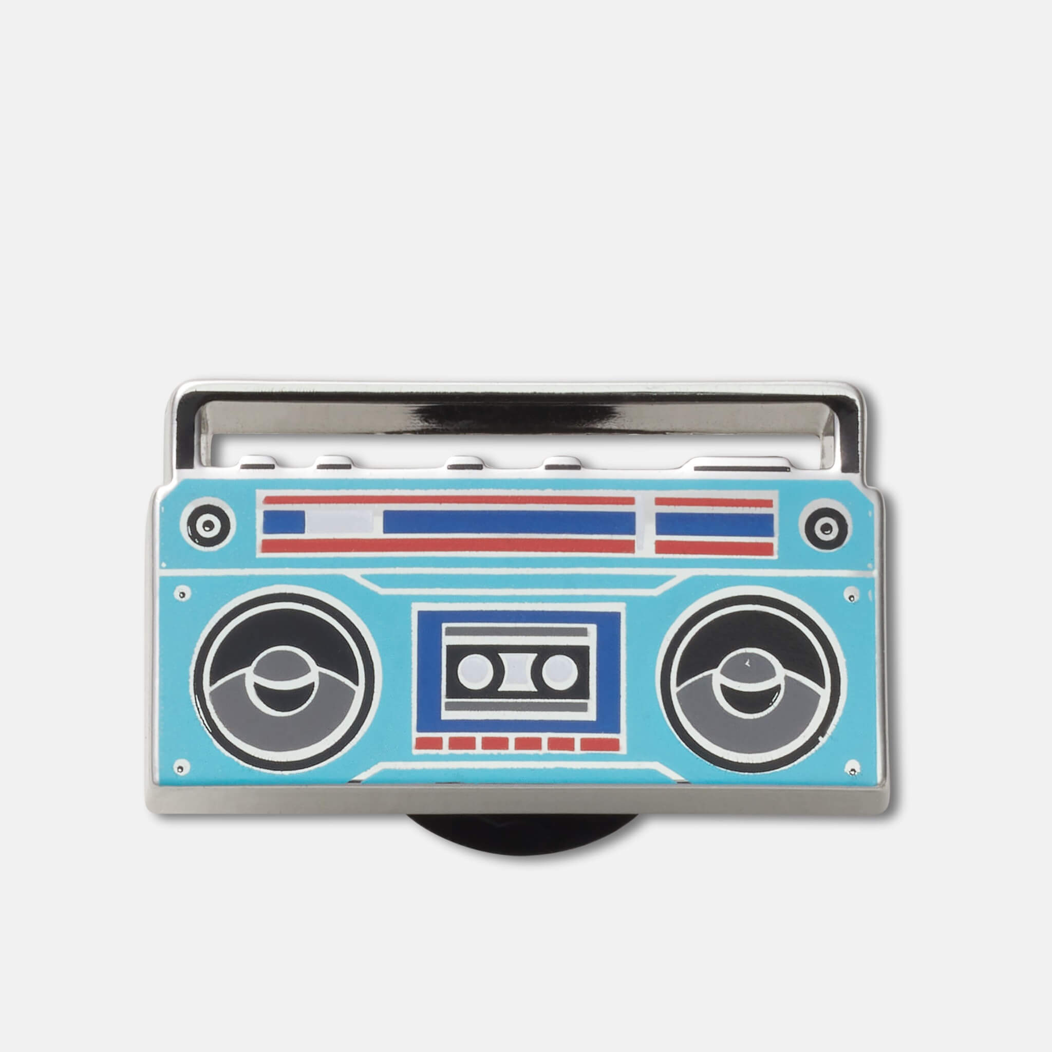 Odznáček Jibbitz – Blue Boom Box