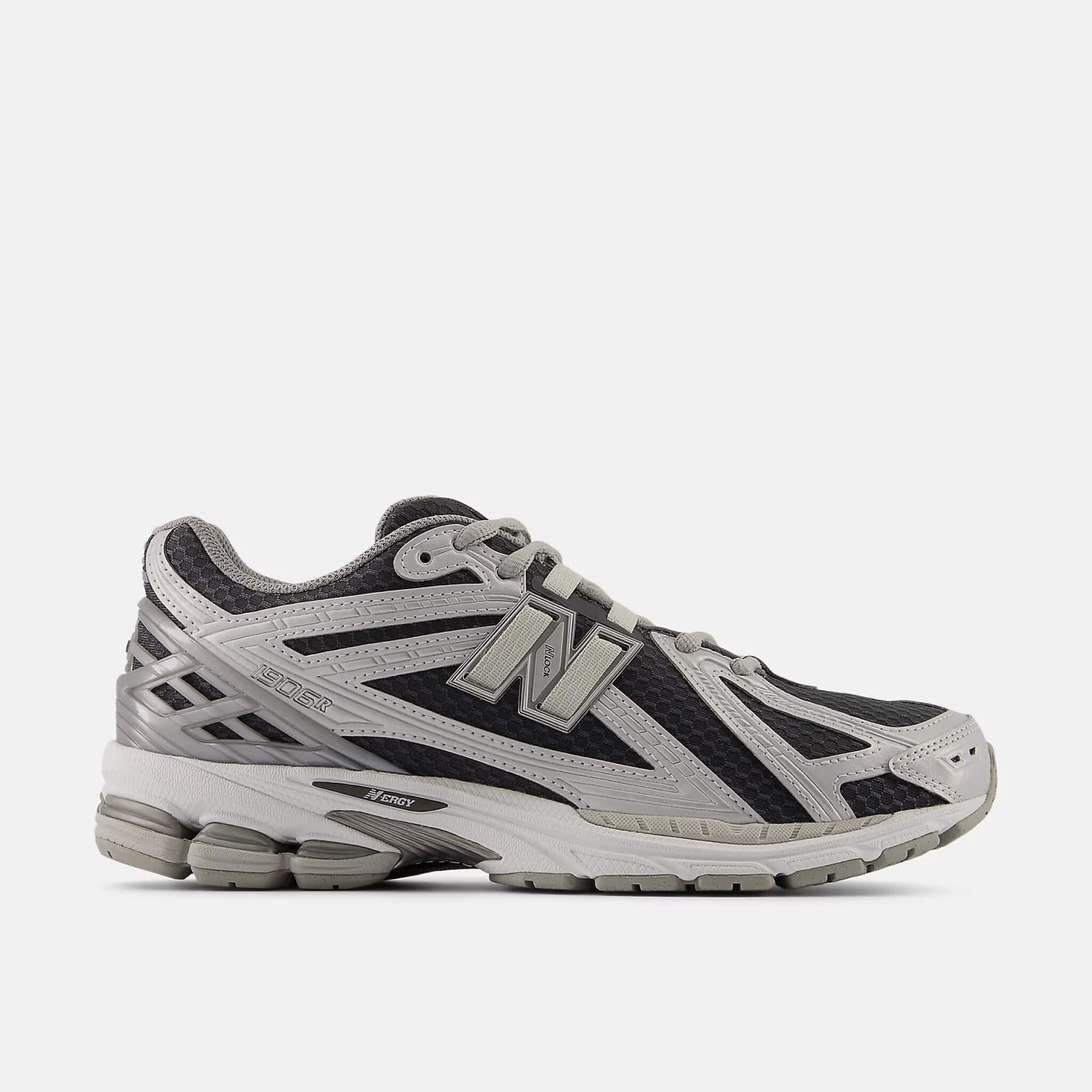 Unisex stříbrno-černé volnočasové tenisky New Balance U1906R