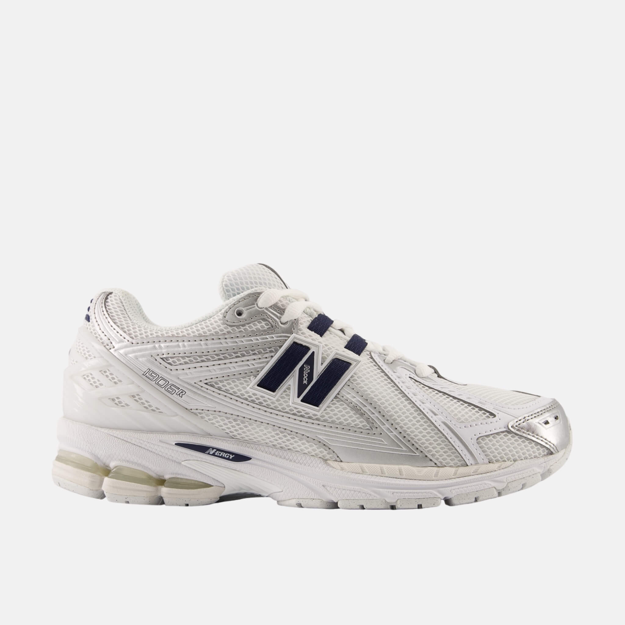 Unisex stříbrno-bílé volnočasové tenisky New Balance U1906R