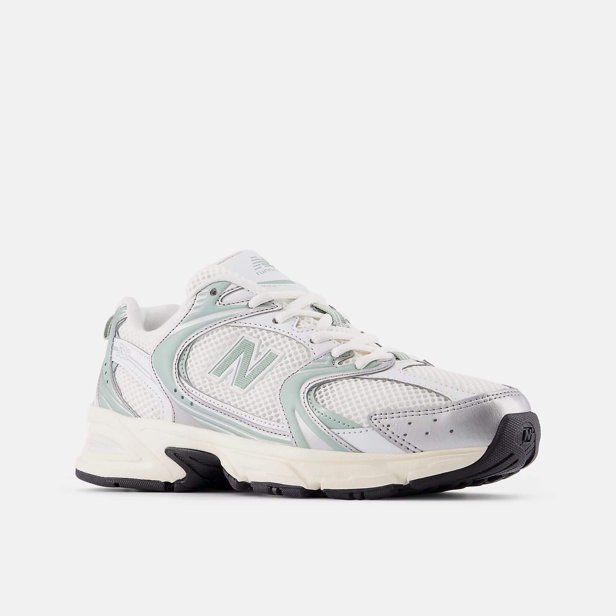 Unisex šedo-zelené volnočasové New Balance U530
