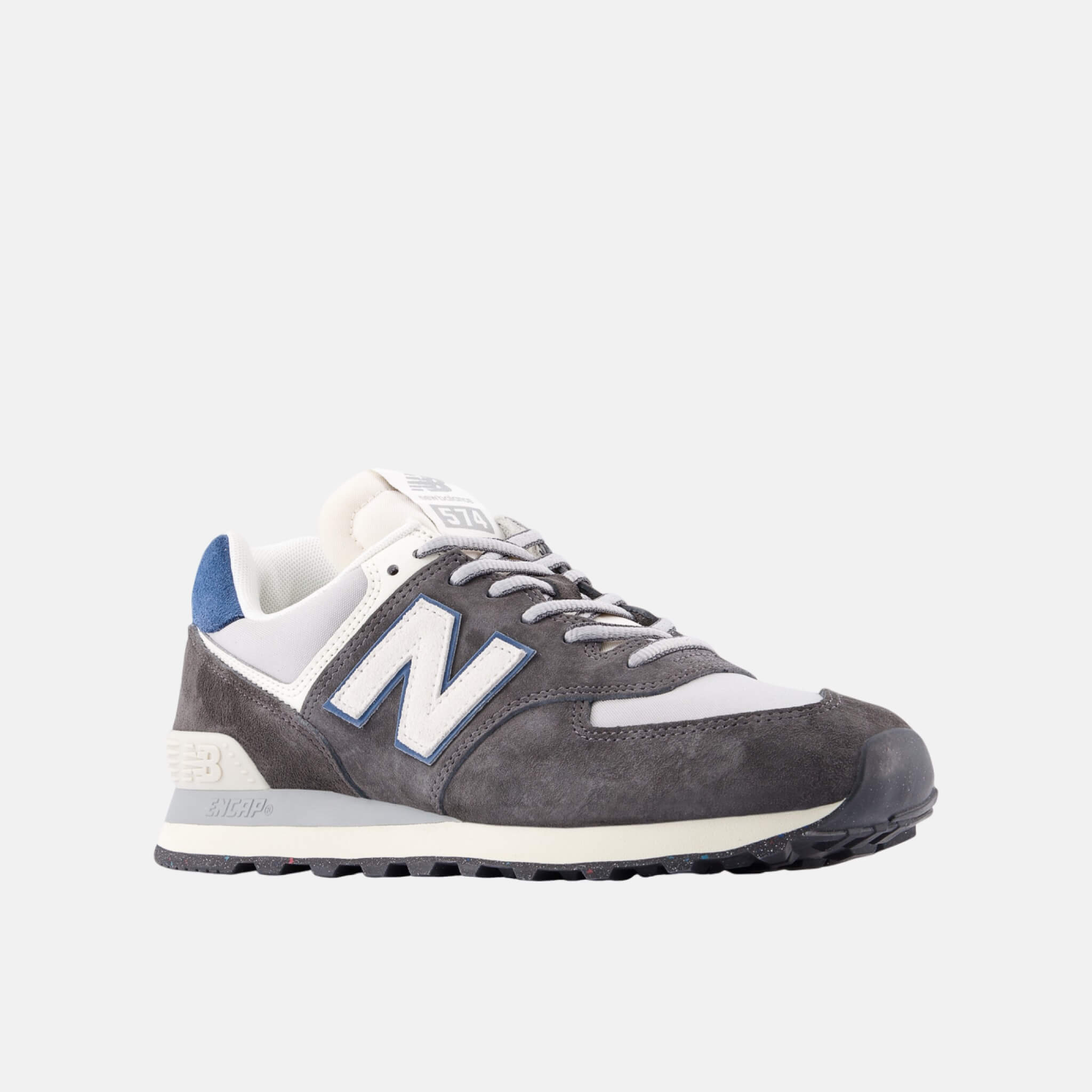 Unisex šedo-modré volnočasové tenisky New Balance U574