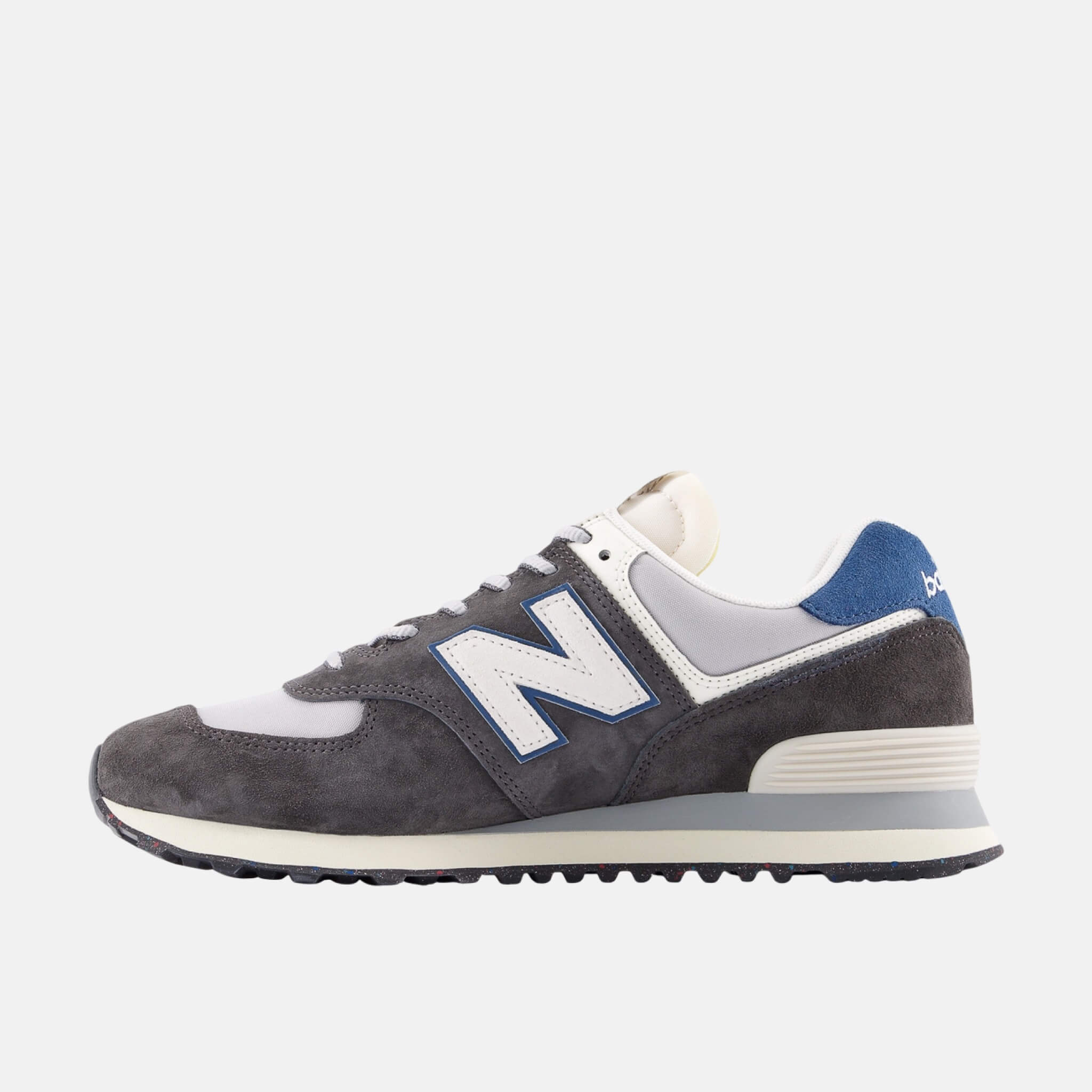 Unisex šedo-modré volnočasové tenisky New Balance U574