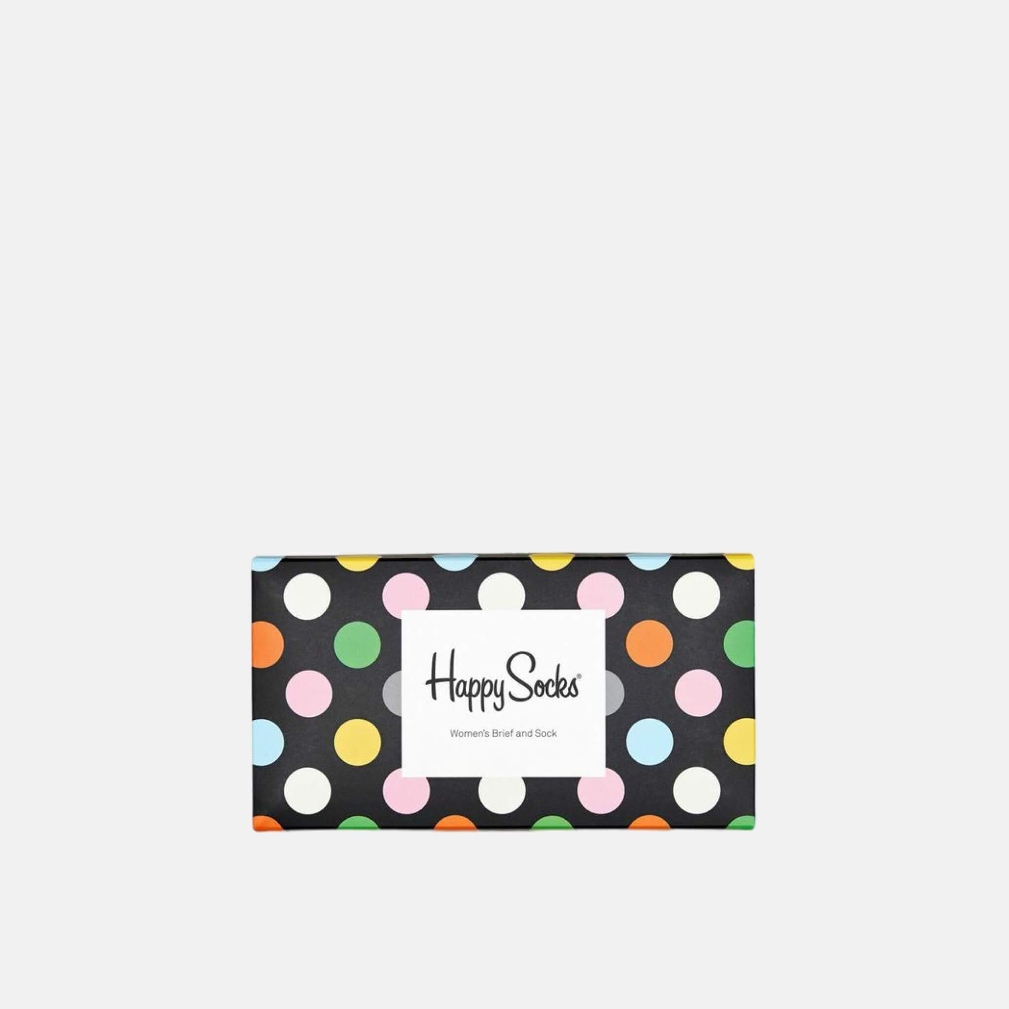 Dárkový box ponožek a prádla Happy Socks Combo Brief - 2 páry