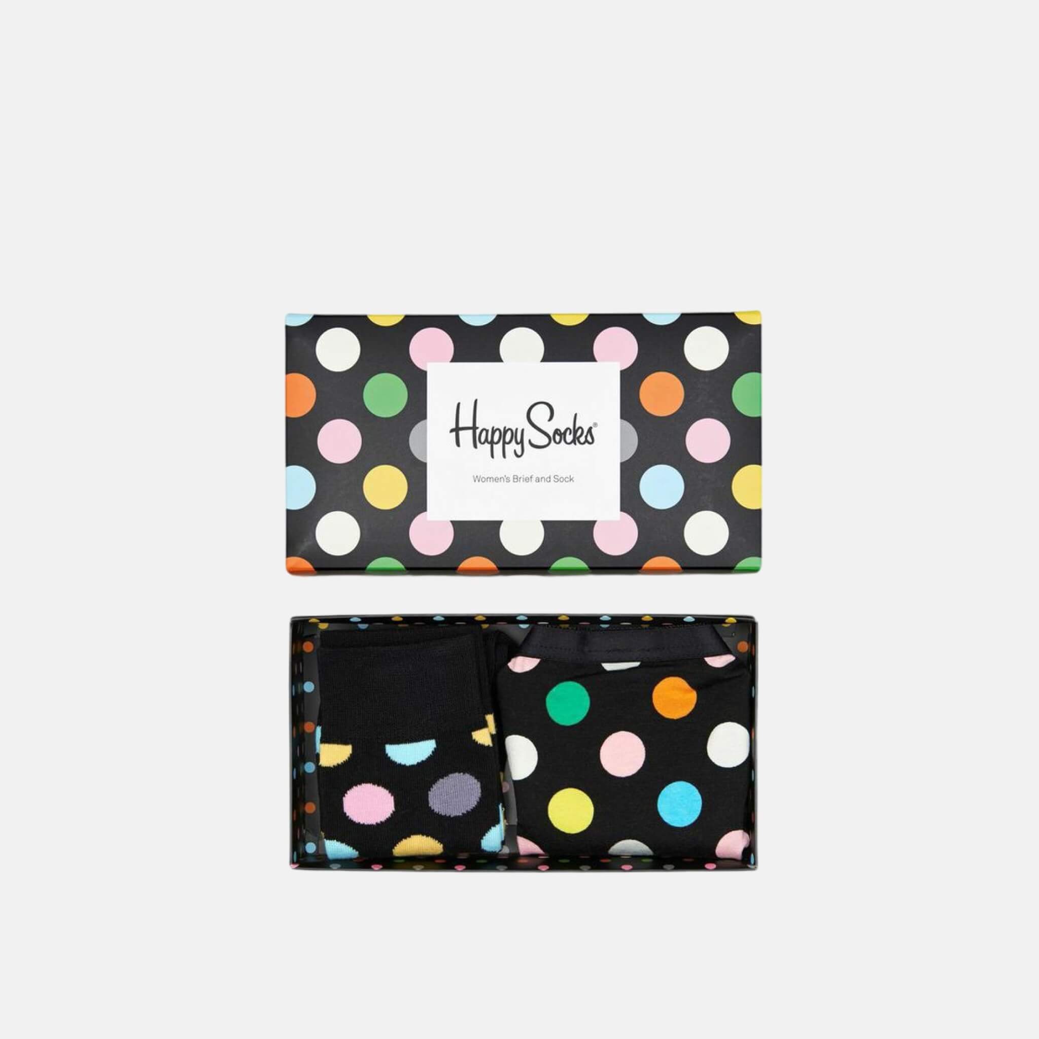 Dárkový box ponožek a prádla Happy Socks Combo Brief - 2 páry