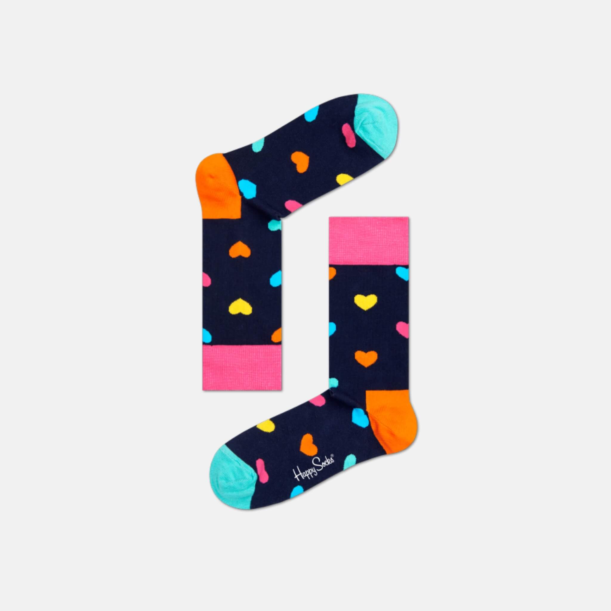 Dárkový box ponožek a trenýrek Happy Socks Valentine - 2 páry