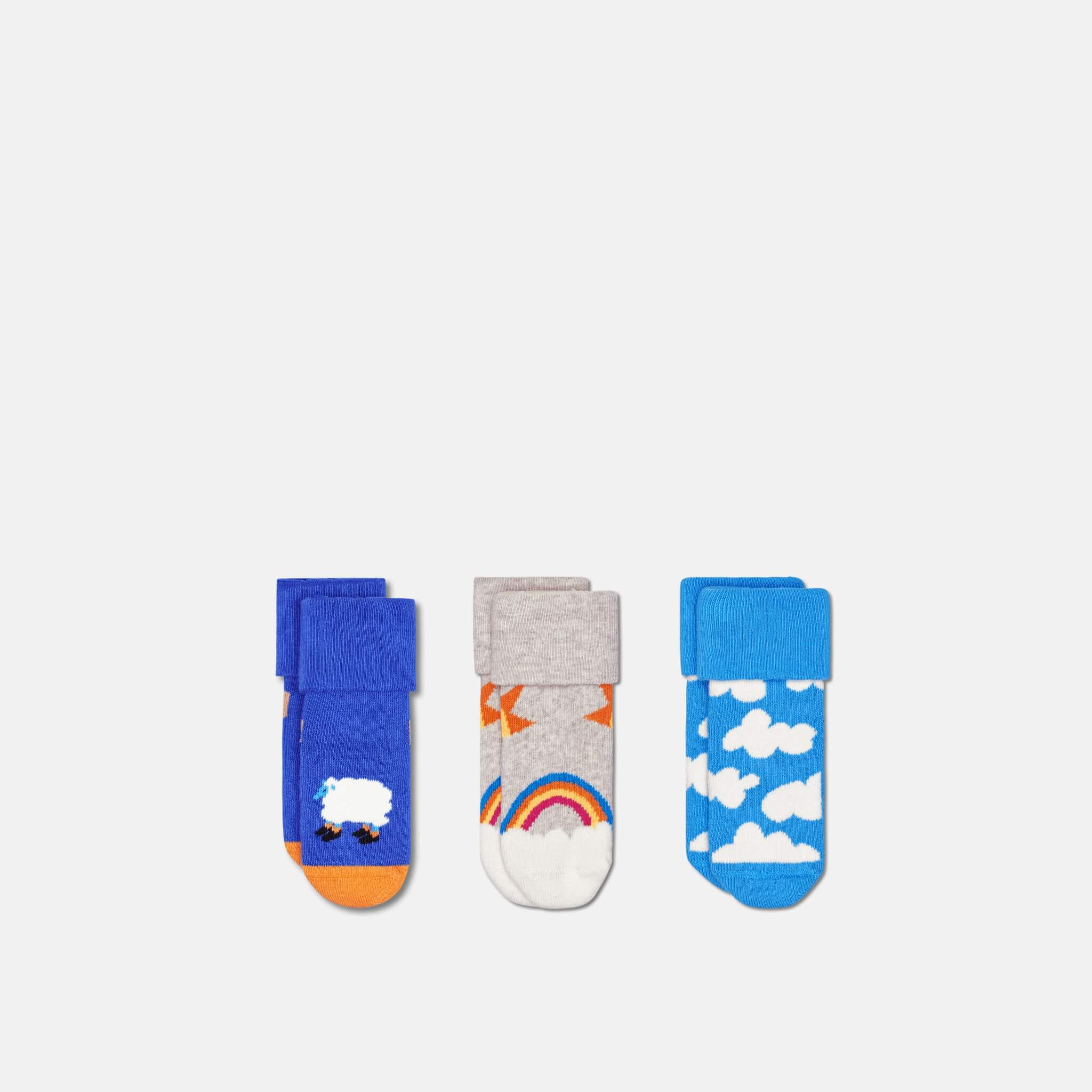 Dětský dárkový box ponožek Happy Socks Over The Clouds - 3 páry