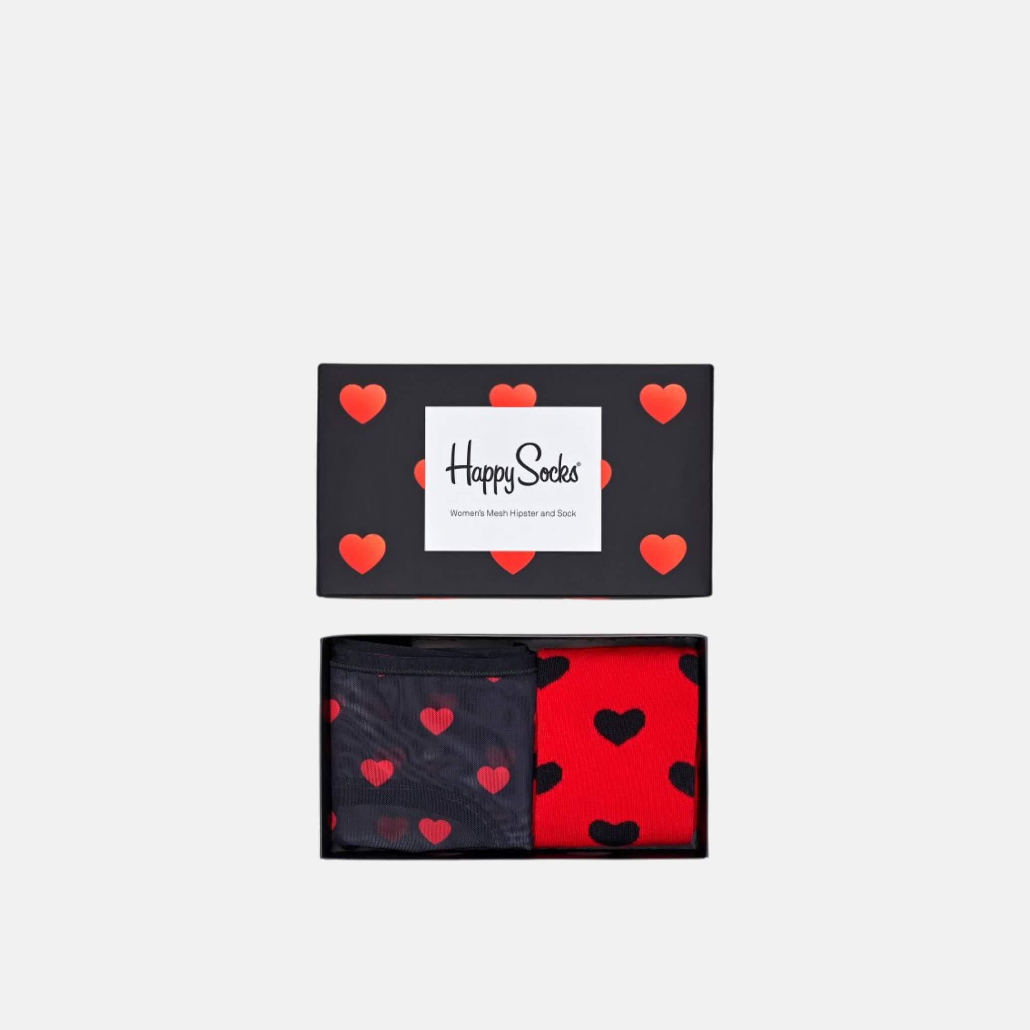 Dárkový box ponožek a kalhotek Happy Socks Valentine - 2 páry