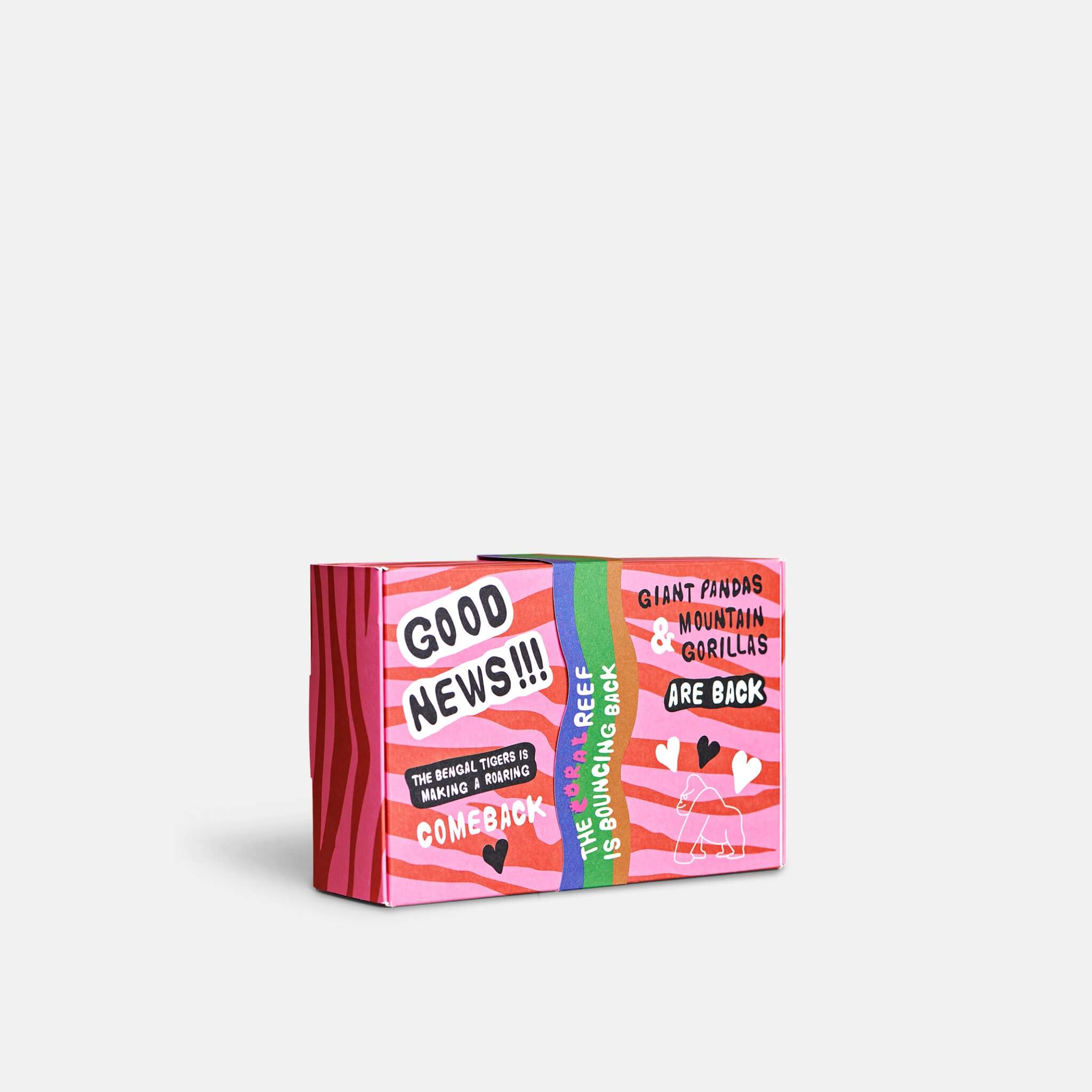 Dárkový box ponožek Happy Socks x WWF - 4 páry