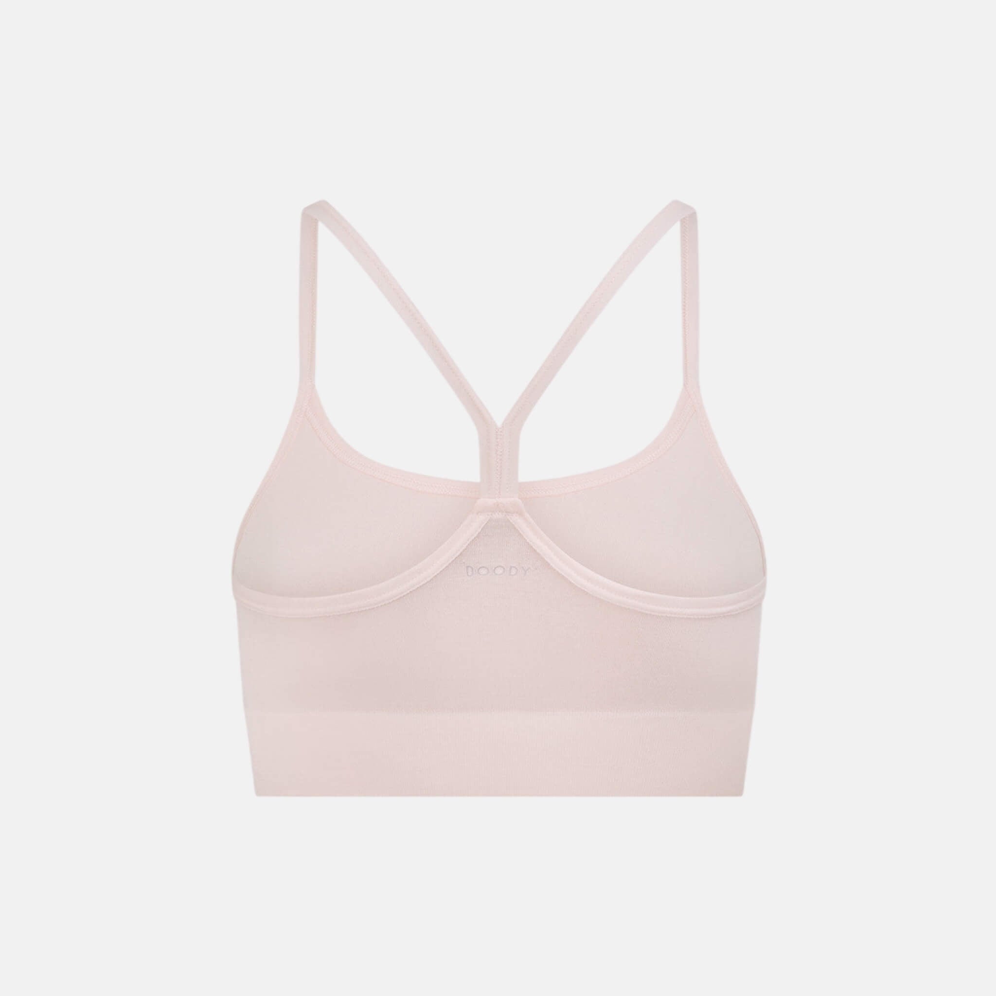 Růžová podprsenka Boody Lyolyte Racerback Bra