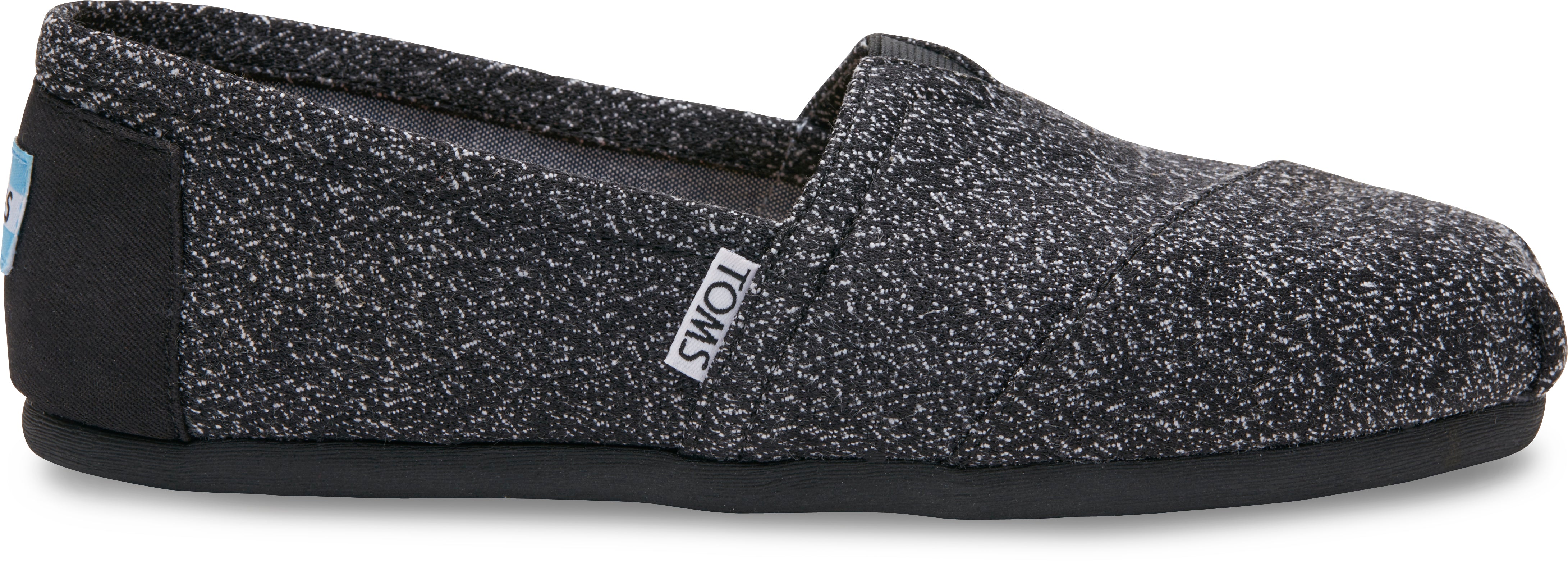 Černé dámské TOMS Marl Classic Alpargata